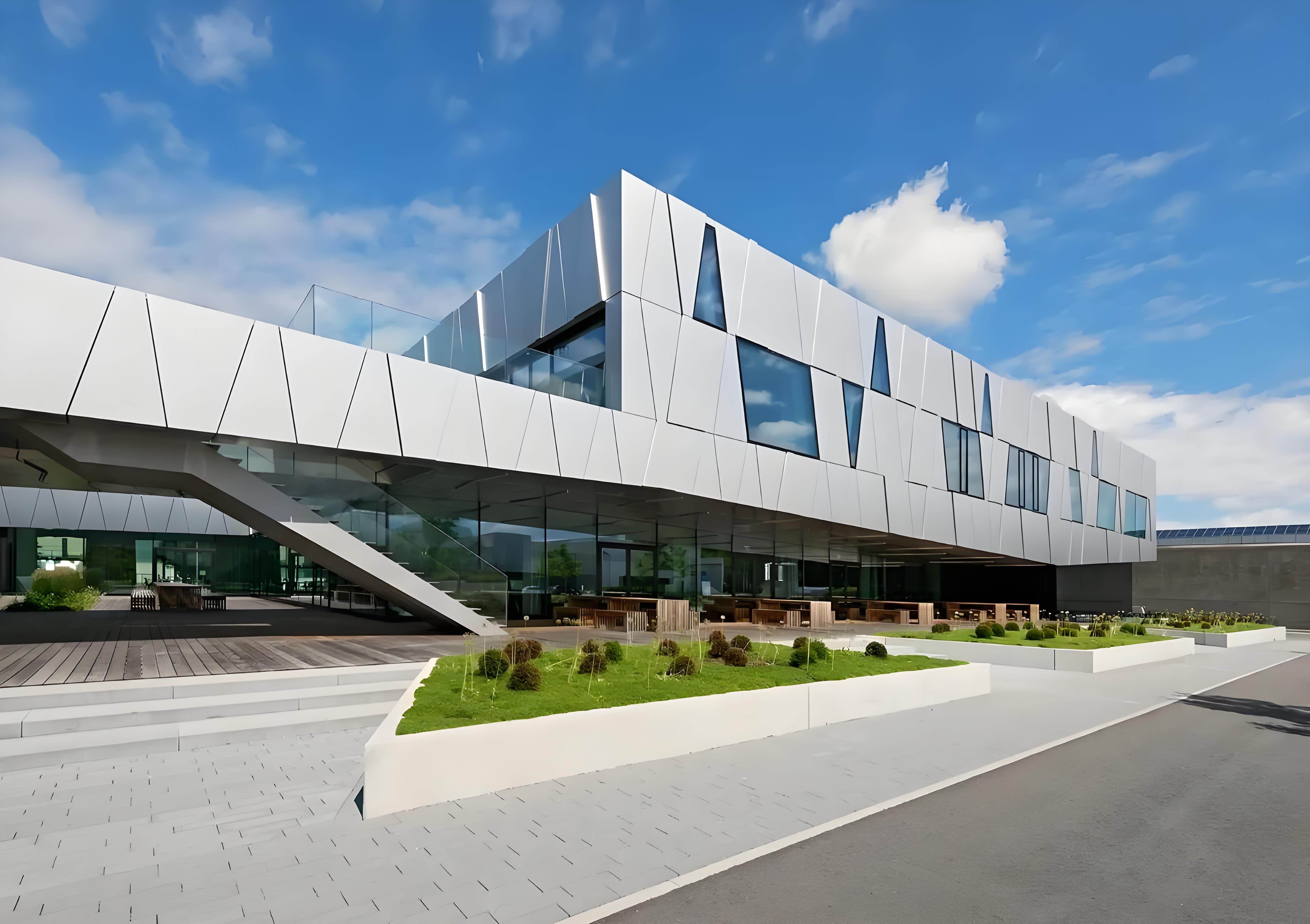 Modern office building exterior
