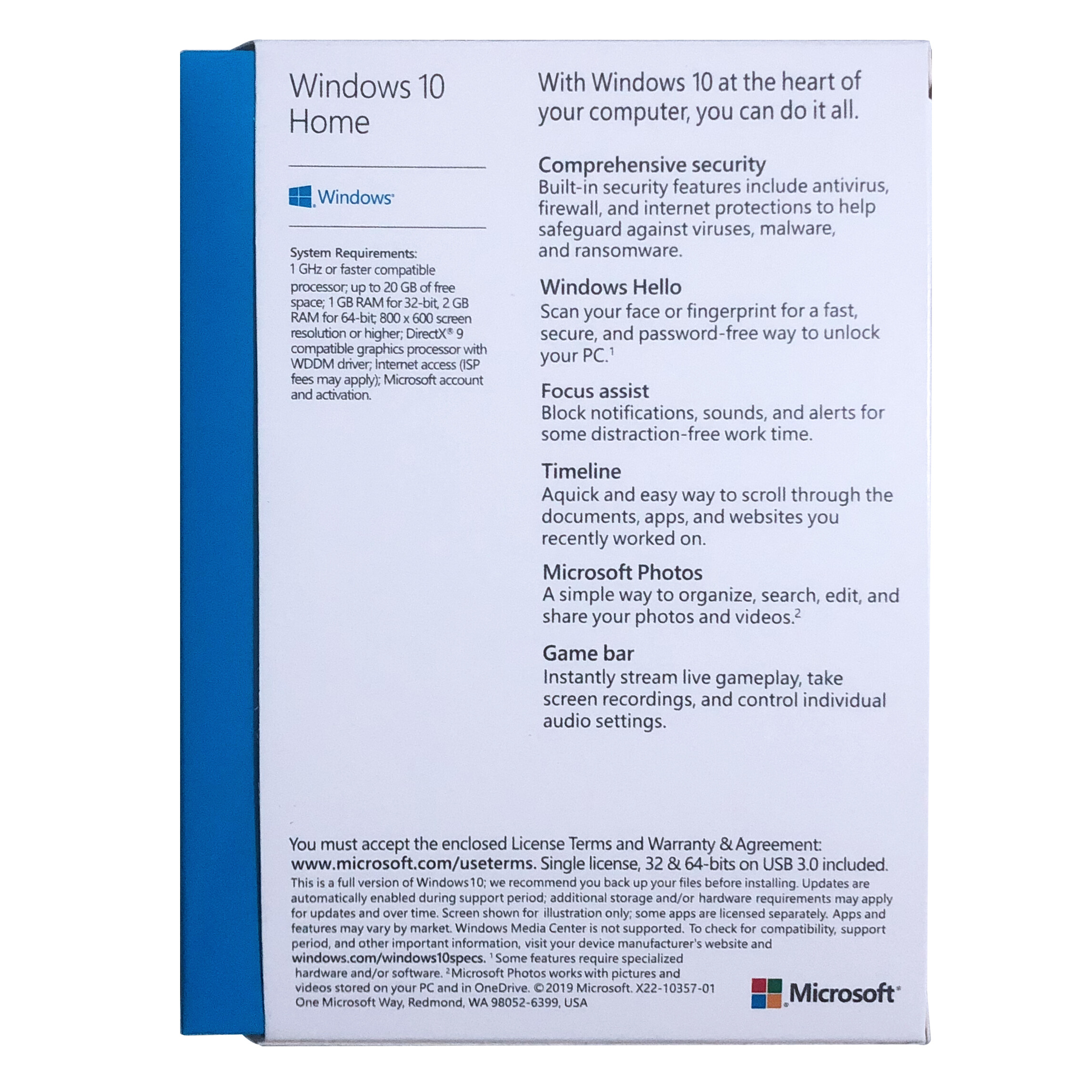 Windows 10 Home USB 4
