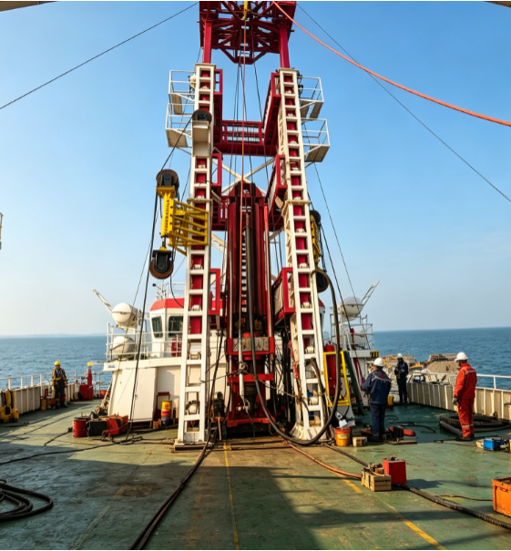 CPT operations underway in a South China Sea area.