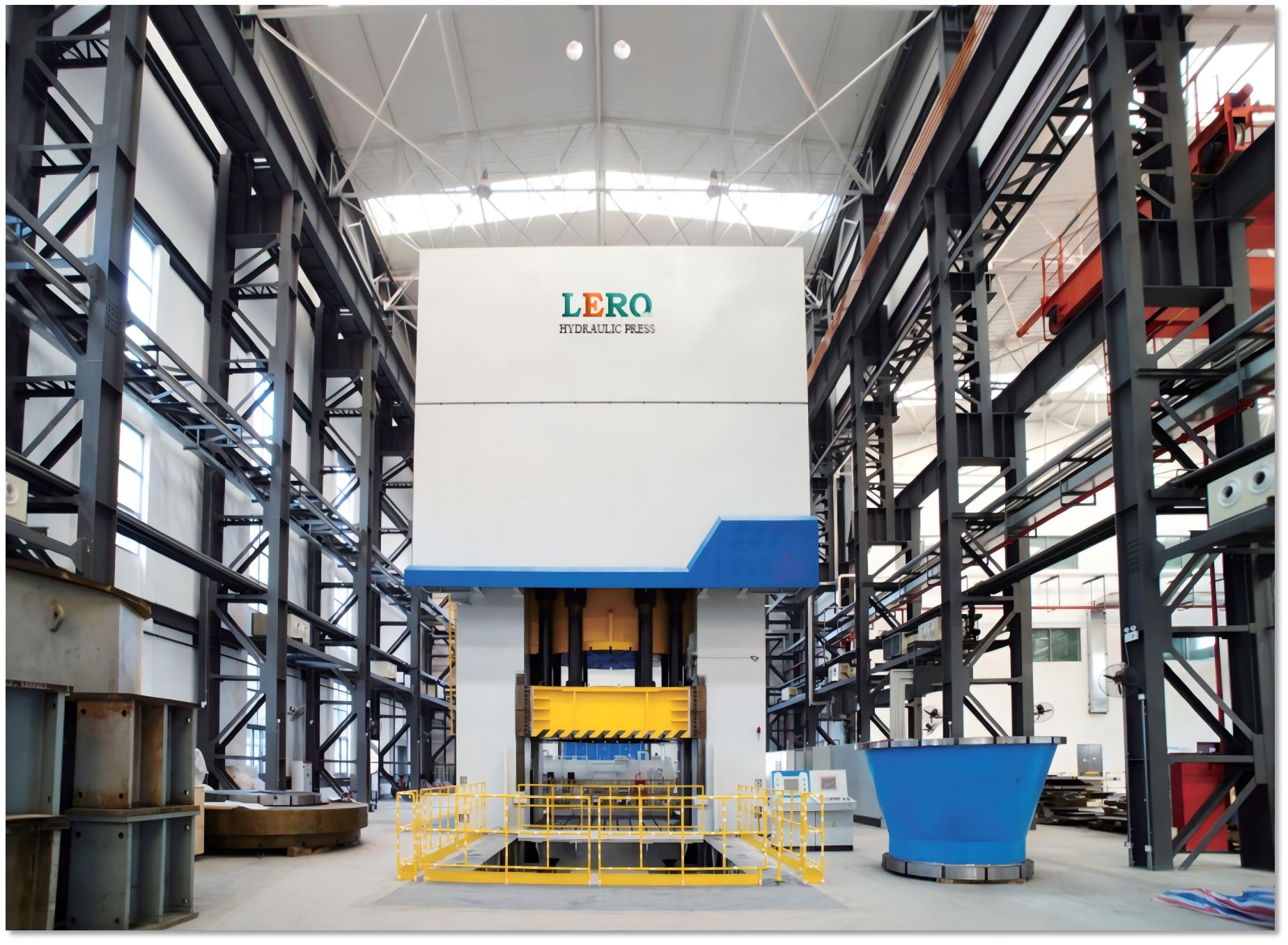 LERO's Next-Generation Servo Hydraulic Press Goes Into Production