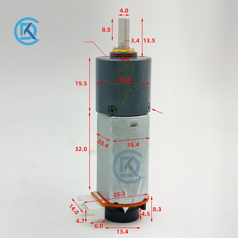 20GP-180行星减速电机（配霍尔编码器） - 详情 2