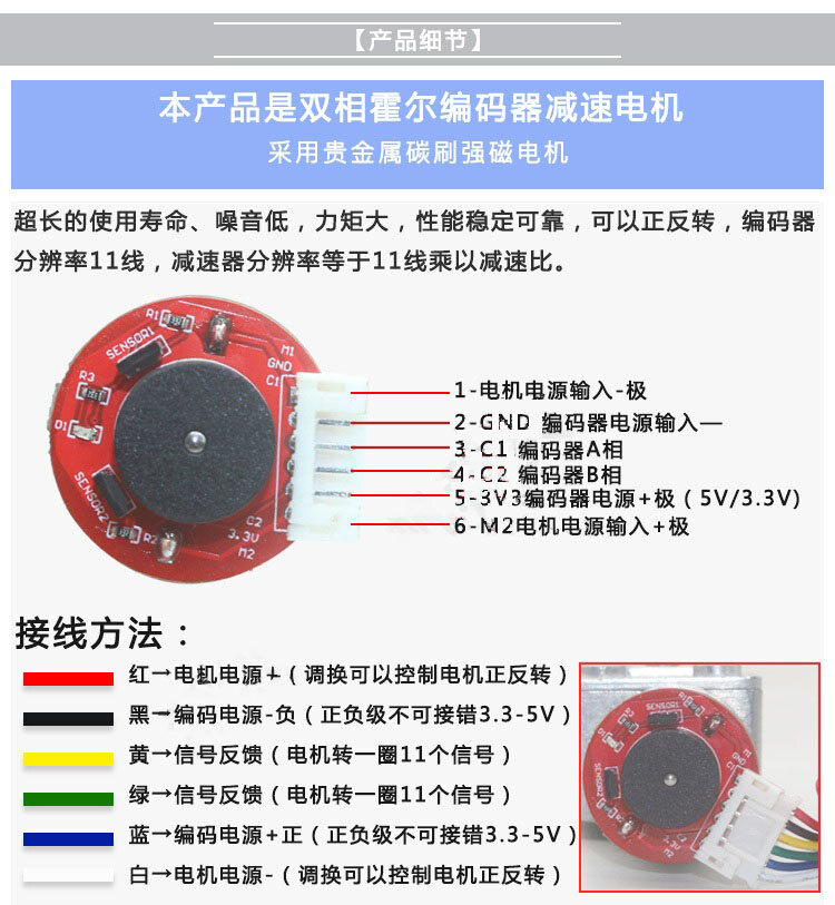 4632-370编码器蜗轮蜗杆减速电机 - 详情 4