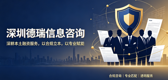 深圳德瑞信息咨询：深耕本土融资服务，以合规立本，以专业赋能