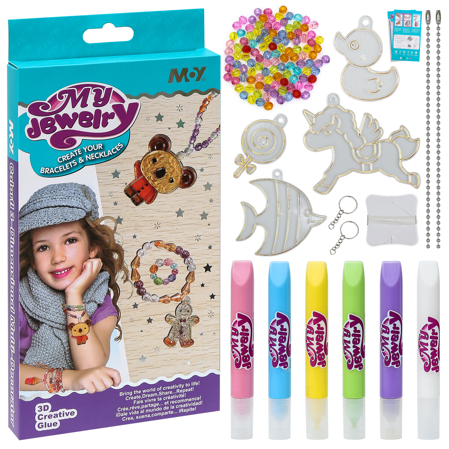 DIY Beaded Resin Art Kit