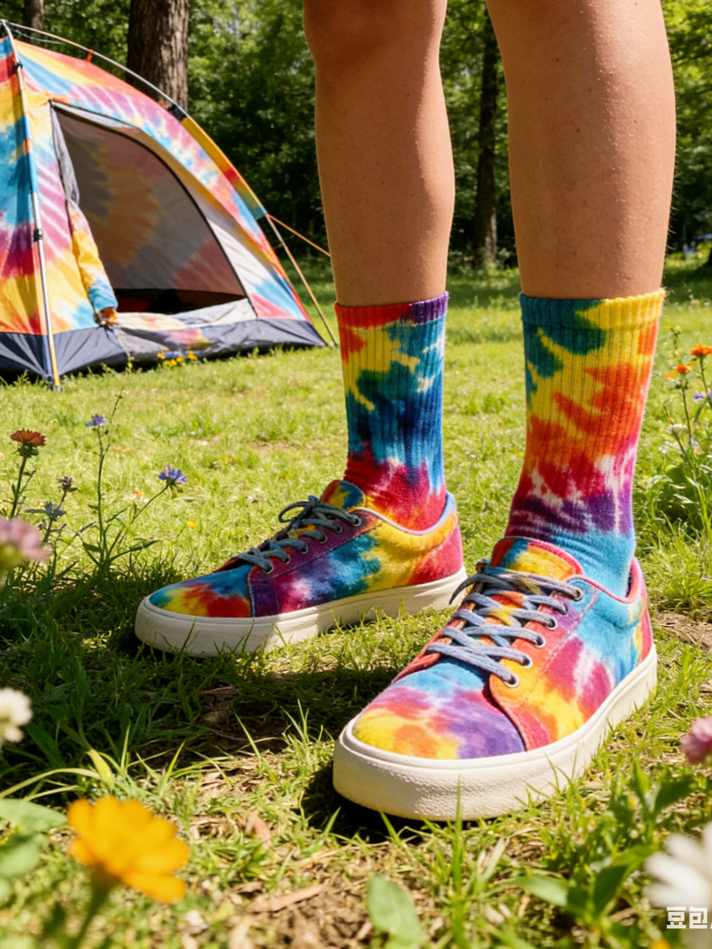 Tie-dye art