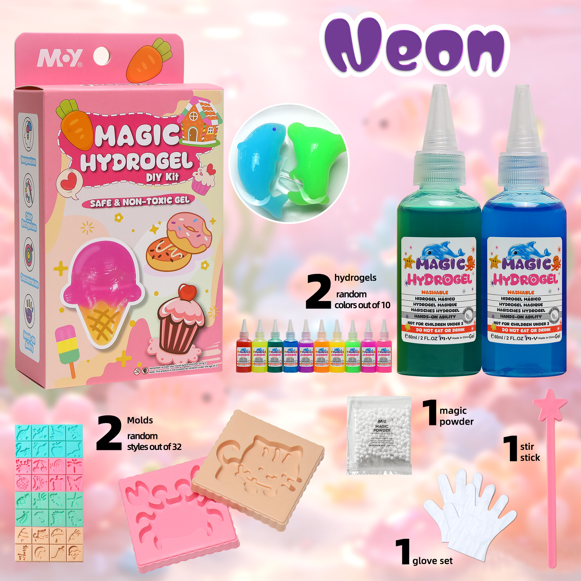 Hydrogel Neon Basic Kit