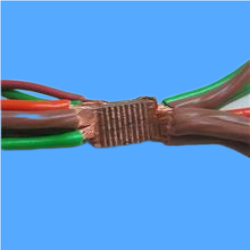 Multi-color mixed cable welding sample