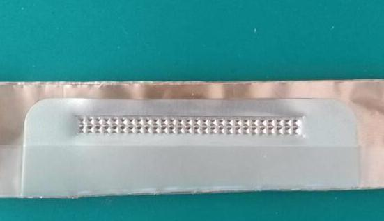 Metal mesh welding sample