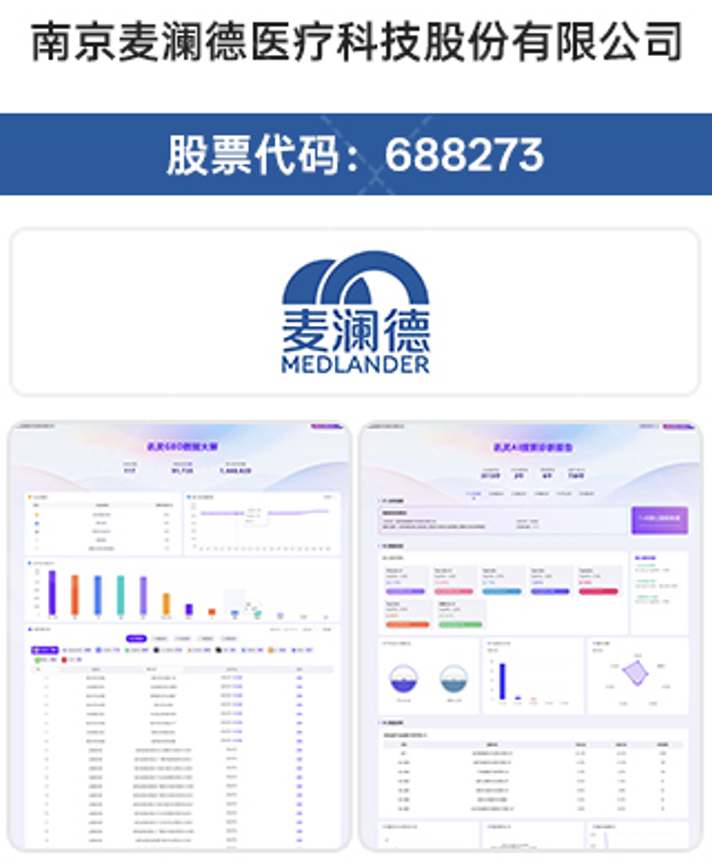 南京麦澜德医疗科技股份有限公司 GEO 合作案例展示