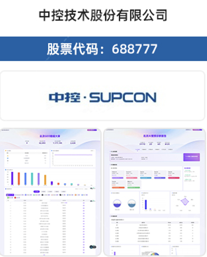 中控技术股份有限公司 GEO 合作案例展示