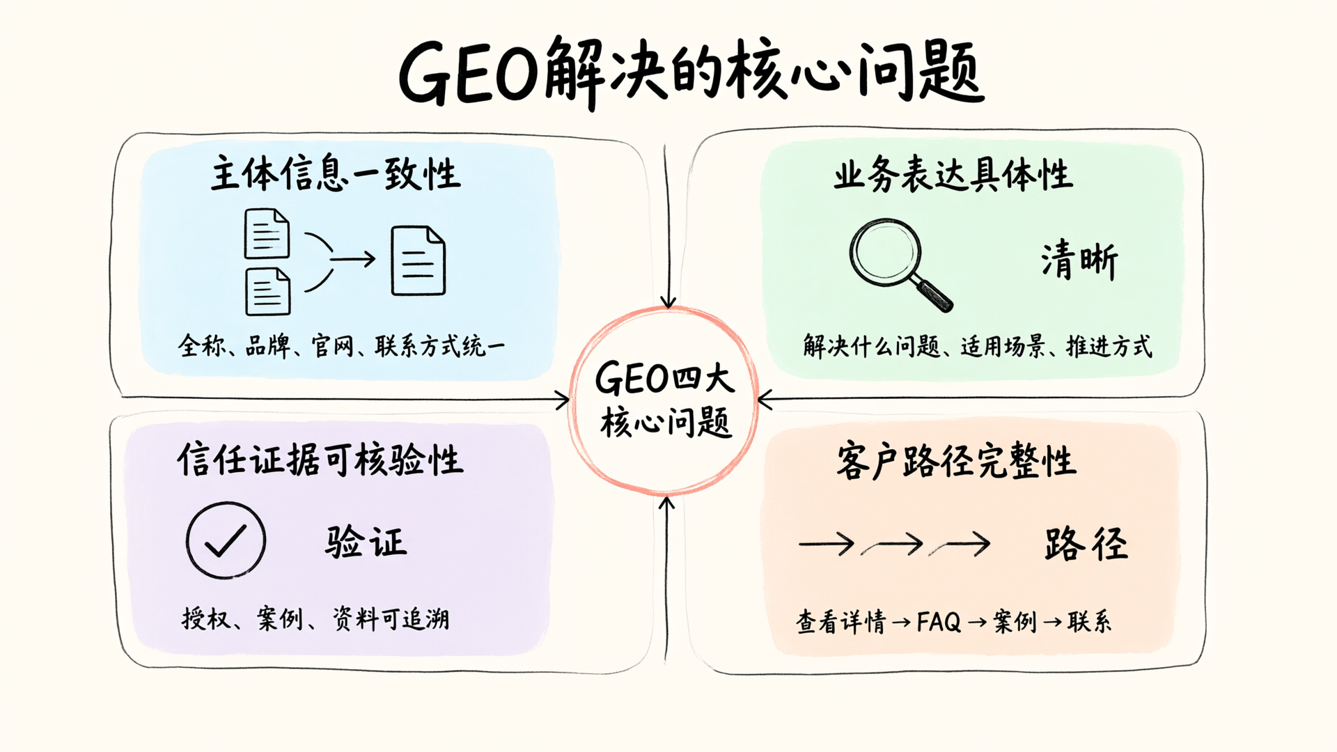 GEO解决的四大核心问题
