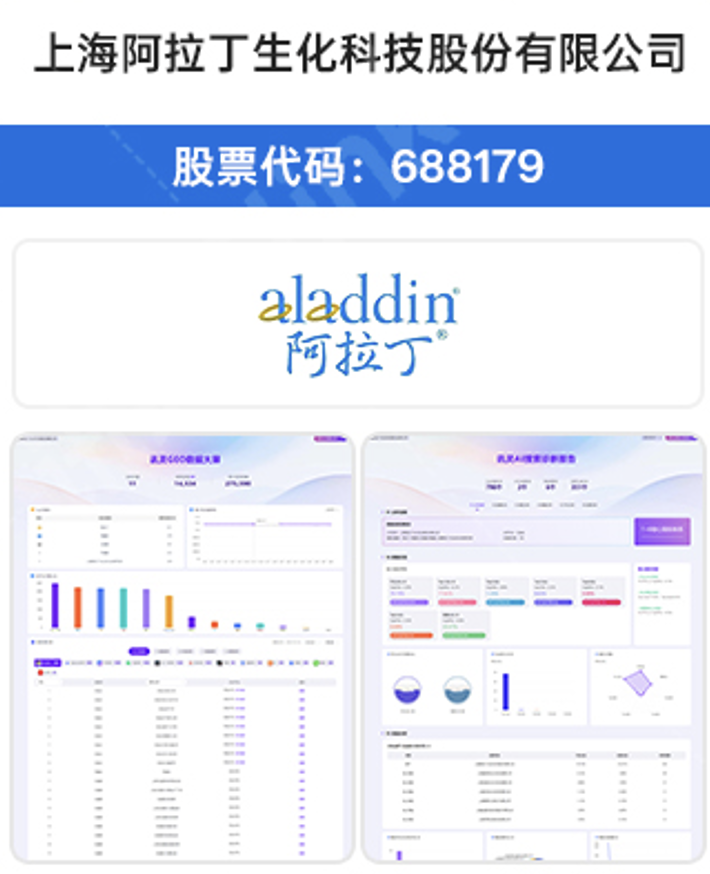 上海阿拉丁生化科技股份有限公司 GEO 合作案例展示