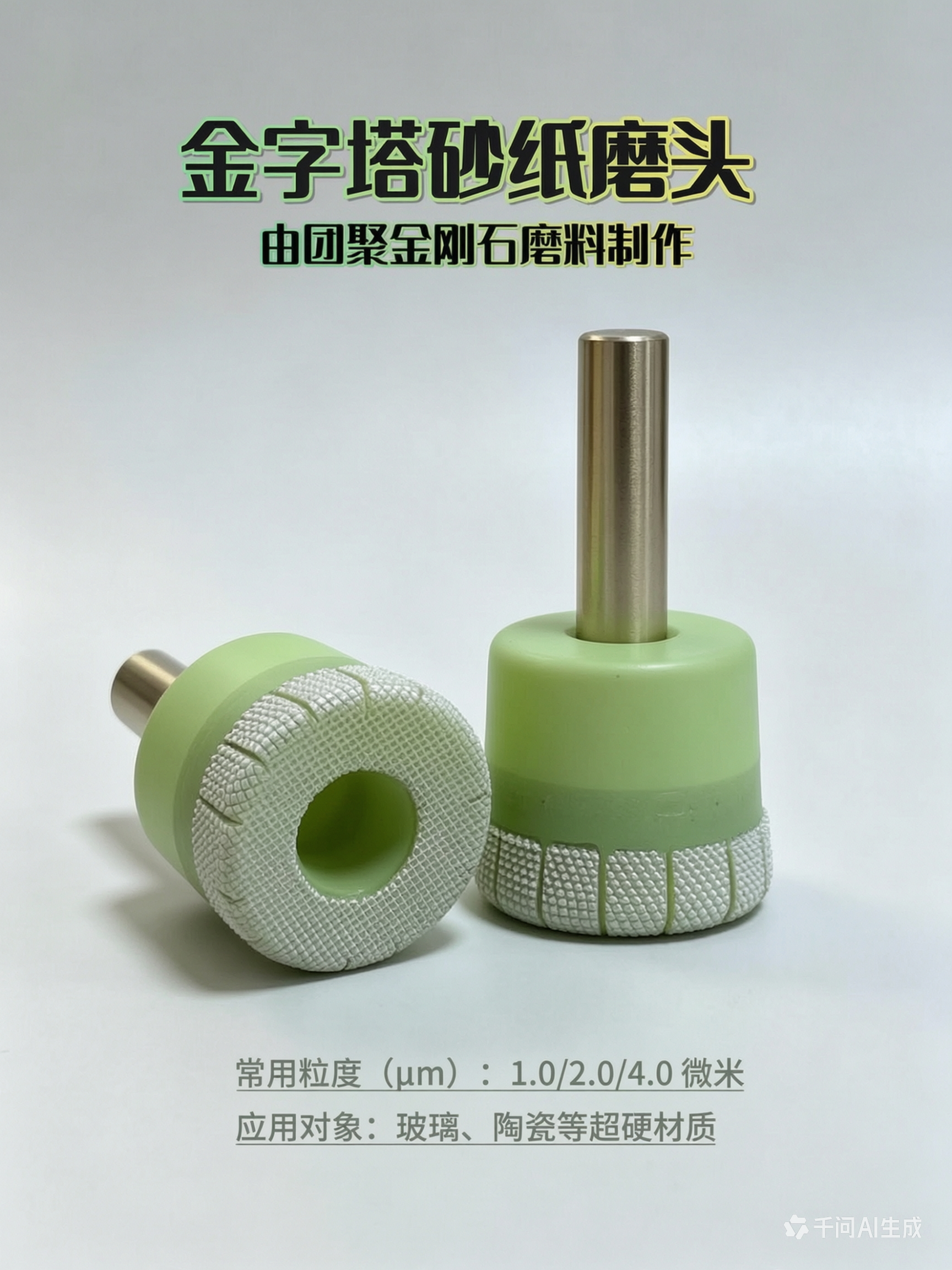 JY-P200 金字塔砂纸磨头