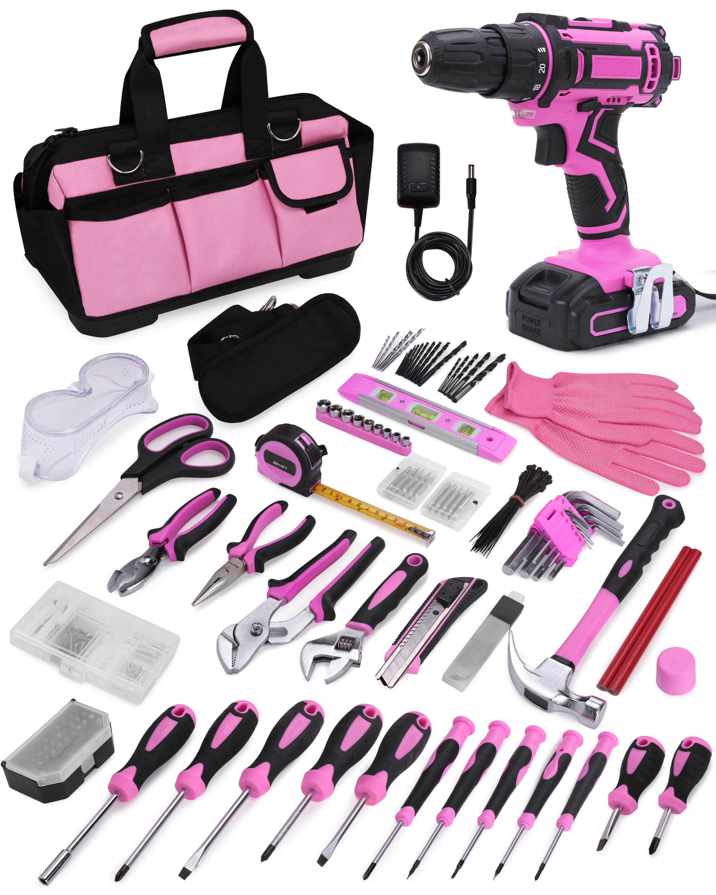 267 Pieces Power Tools Set