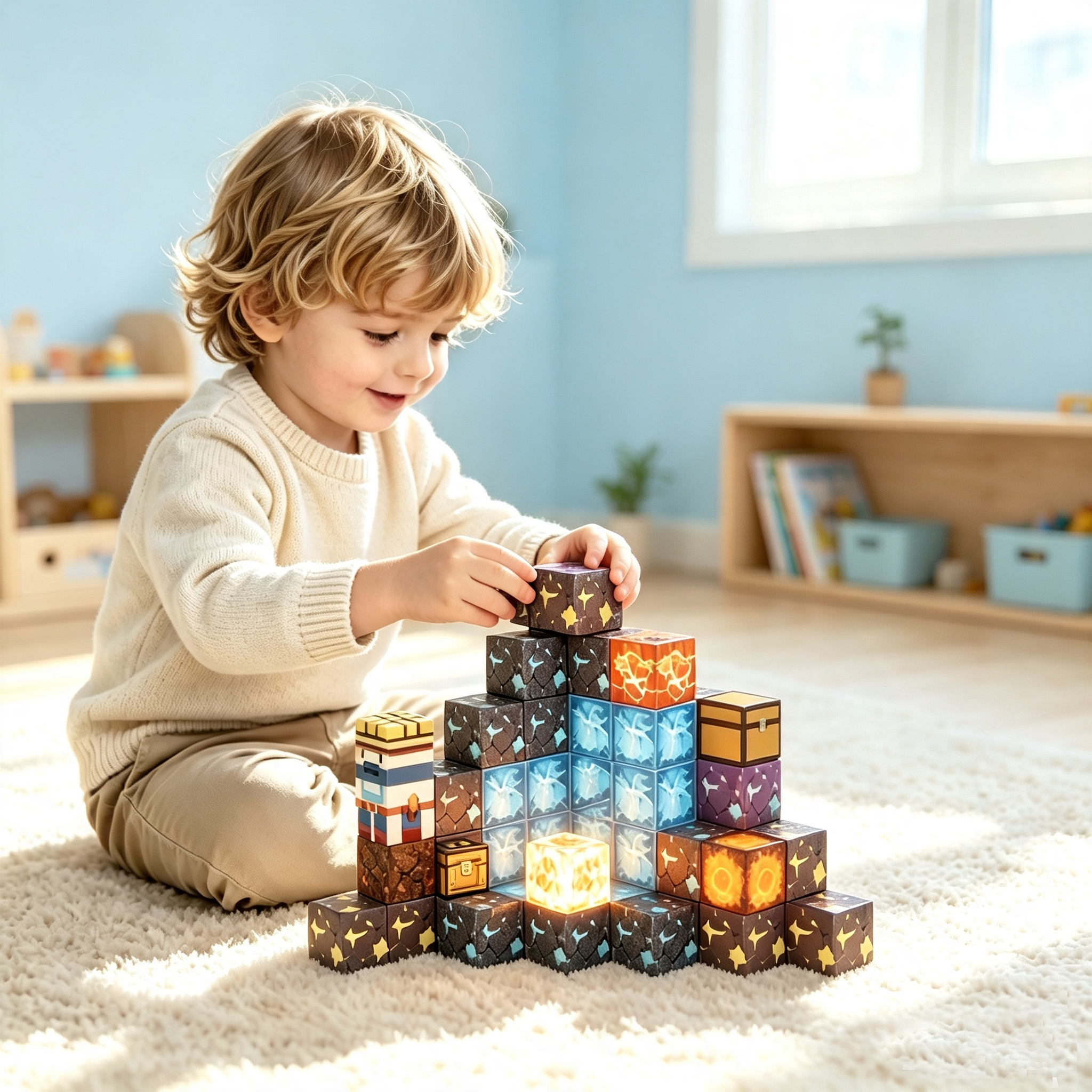 Mine magnetic cubes 68pcs