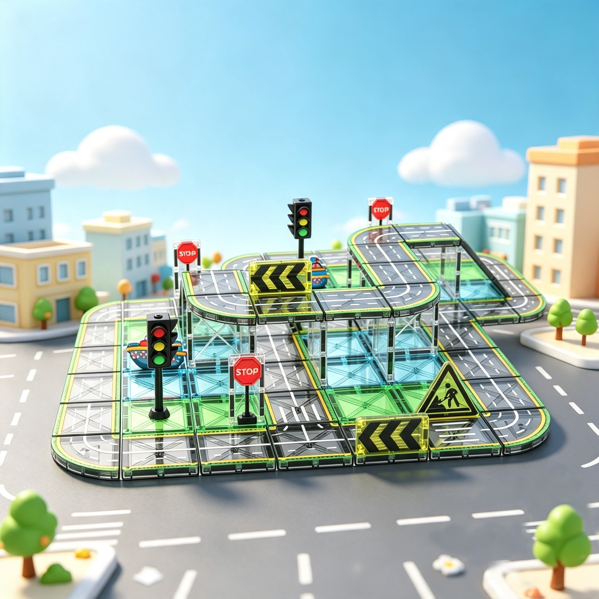 7.5cm CITY ROAD 100pcs