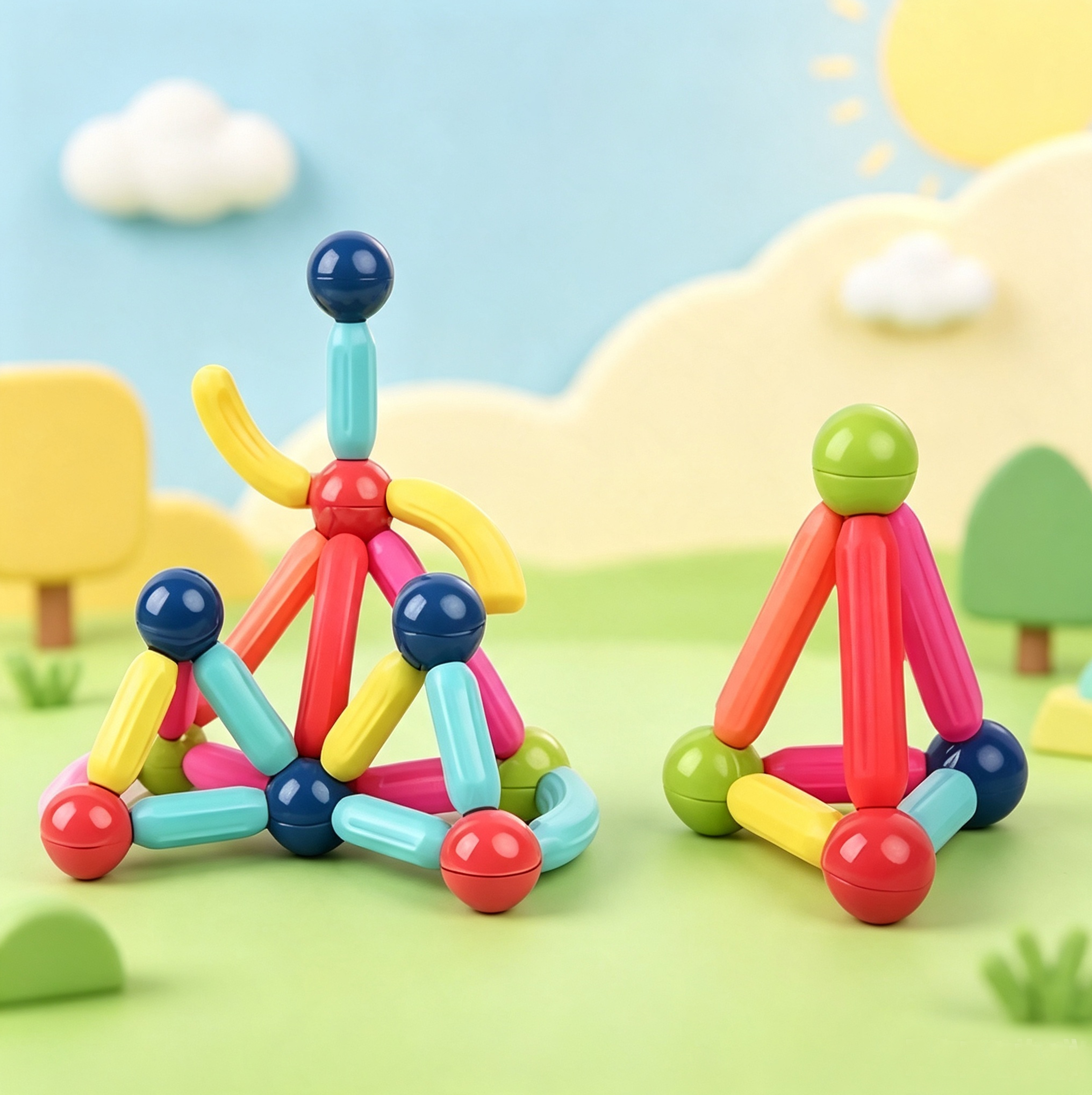 magnetic sticks