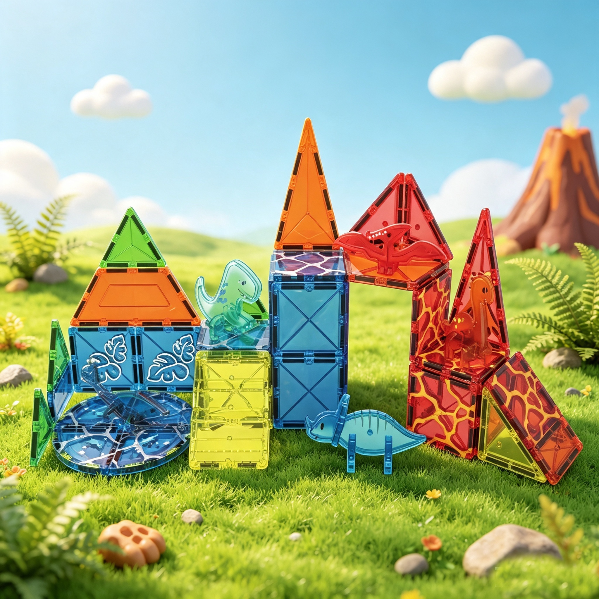 Dinosaur World 48pcs