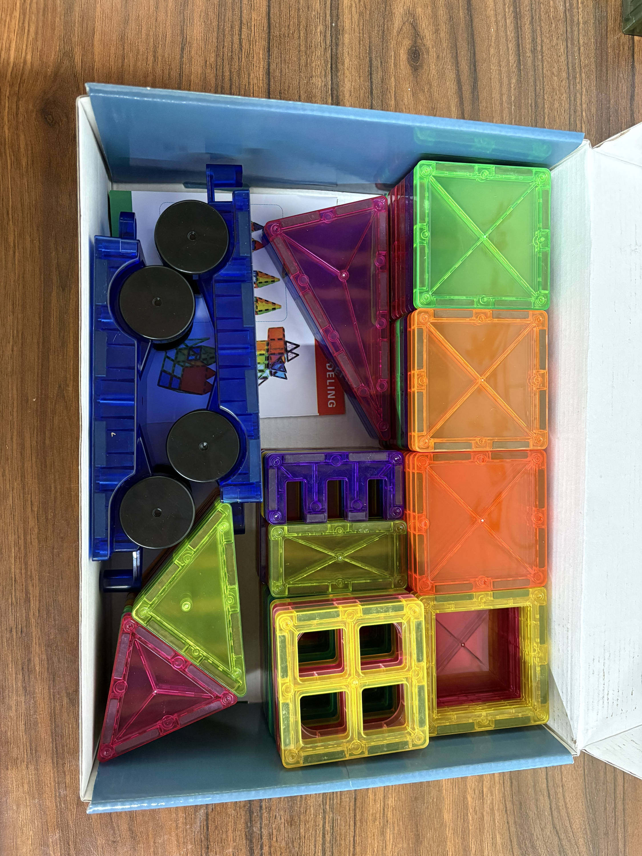 Color Window Magnetic Tiles: Premium STEM Transparent Building Toys