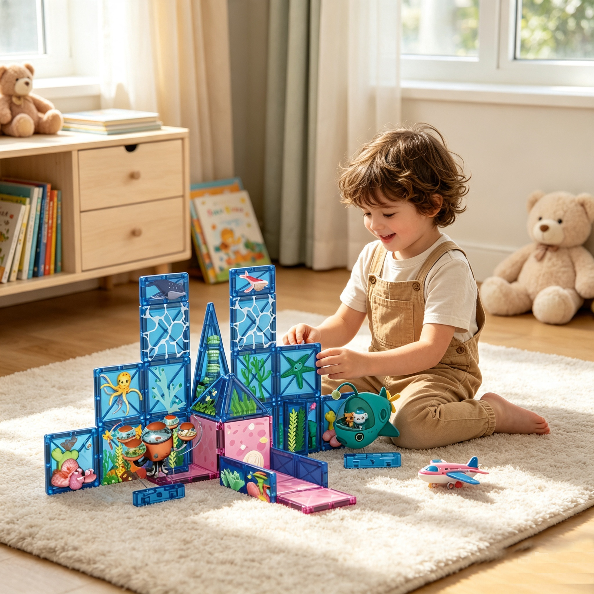 Octonauts magnetic tiles 38pcs