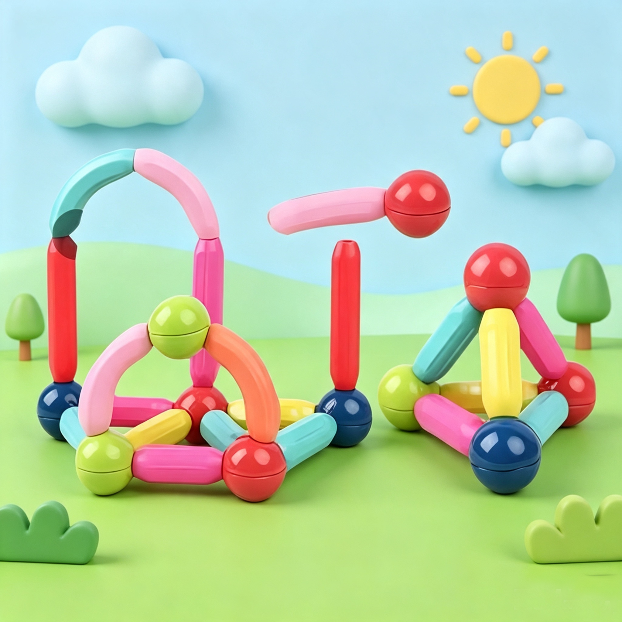 magnetic sticks