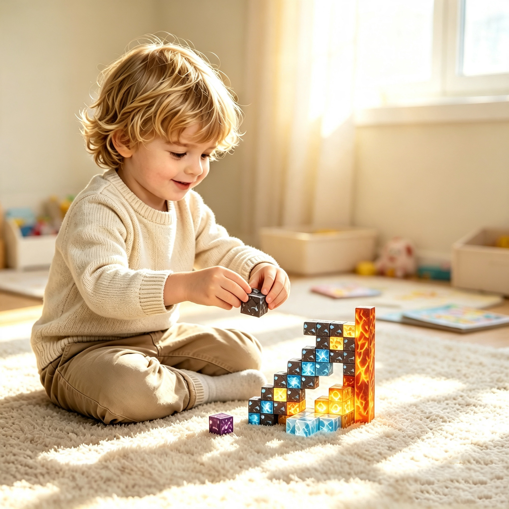 Mine magnetic cubes 52pcs