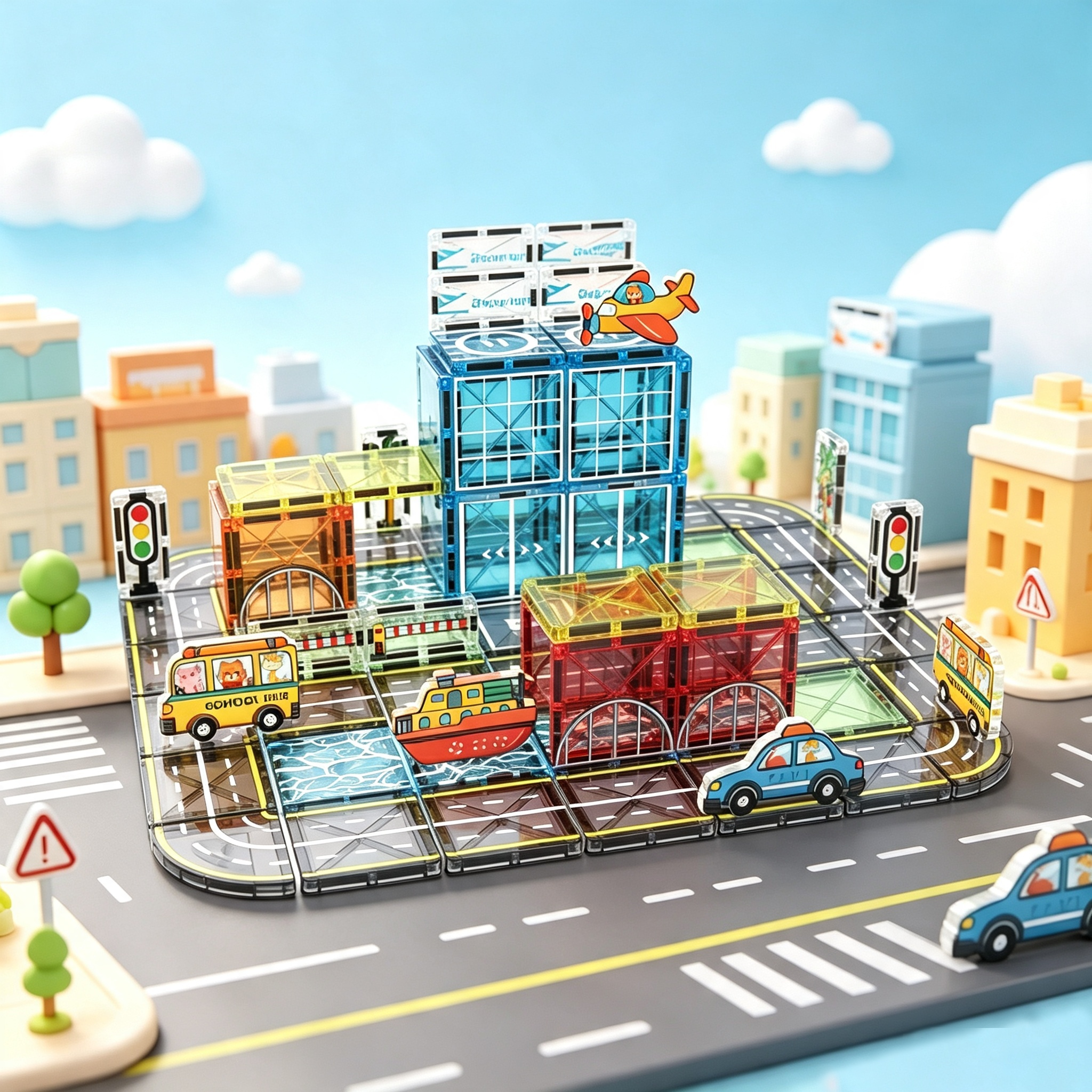 7.5cm CITY TRAFFIC 80pcs