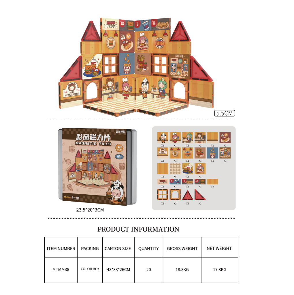 Mini Word 38pcs
