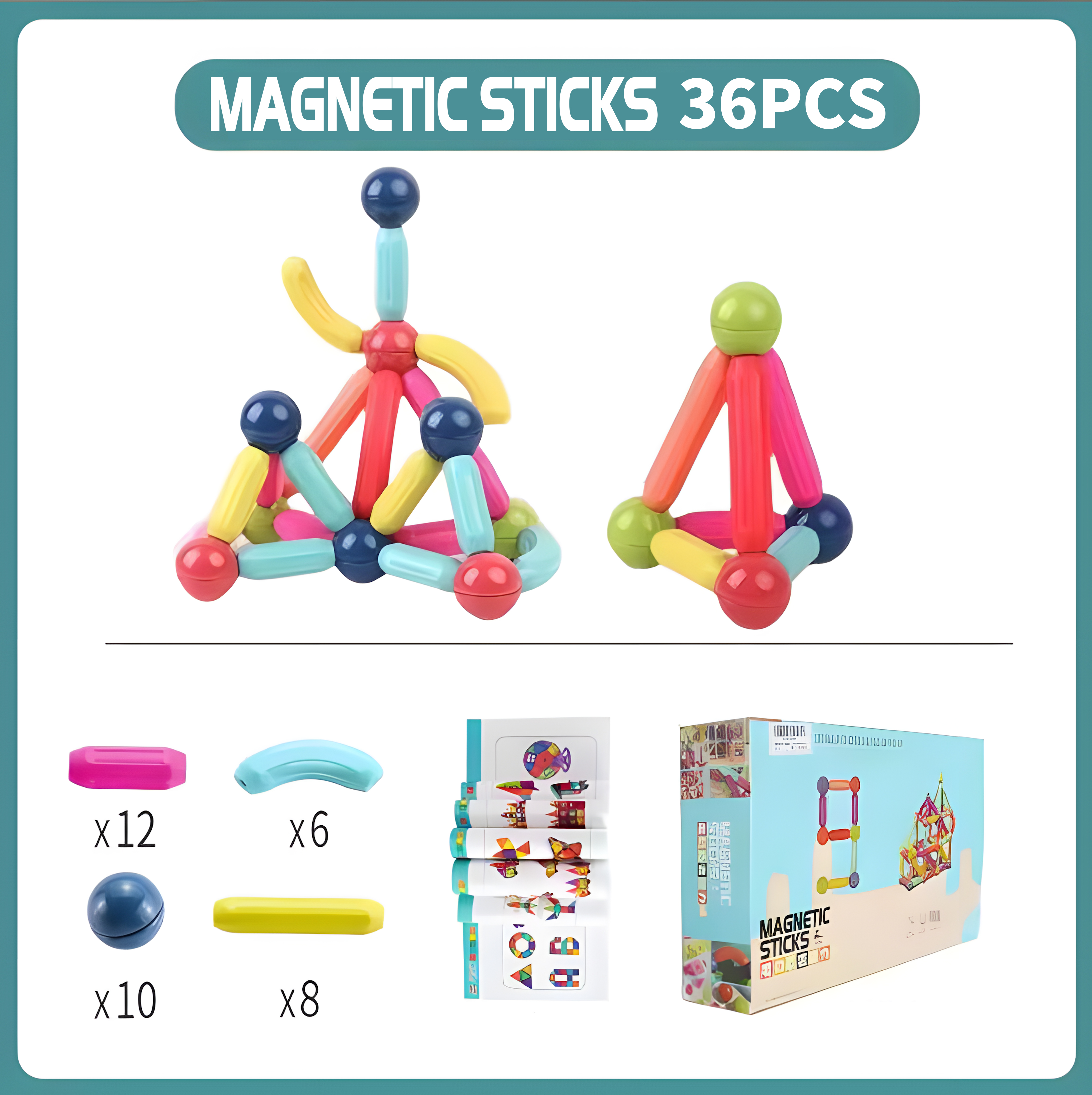 Package： 36pcs
