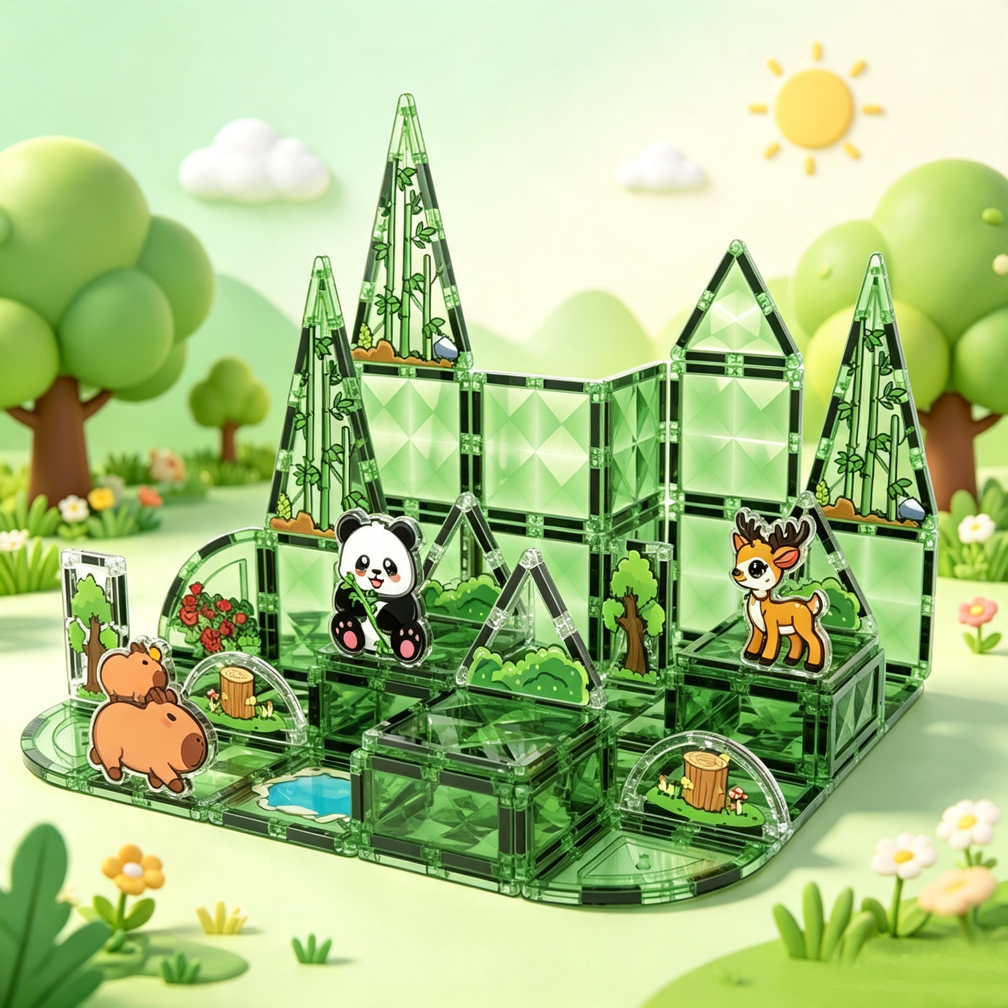 RAINFOREST WORLD 58pcs