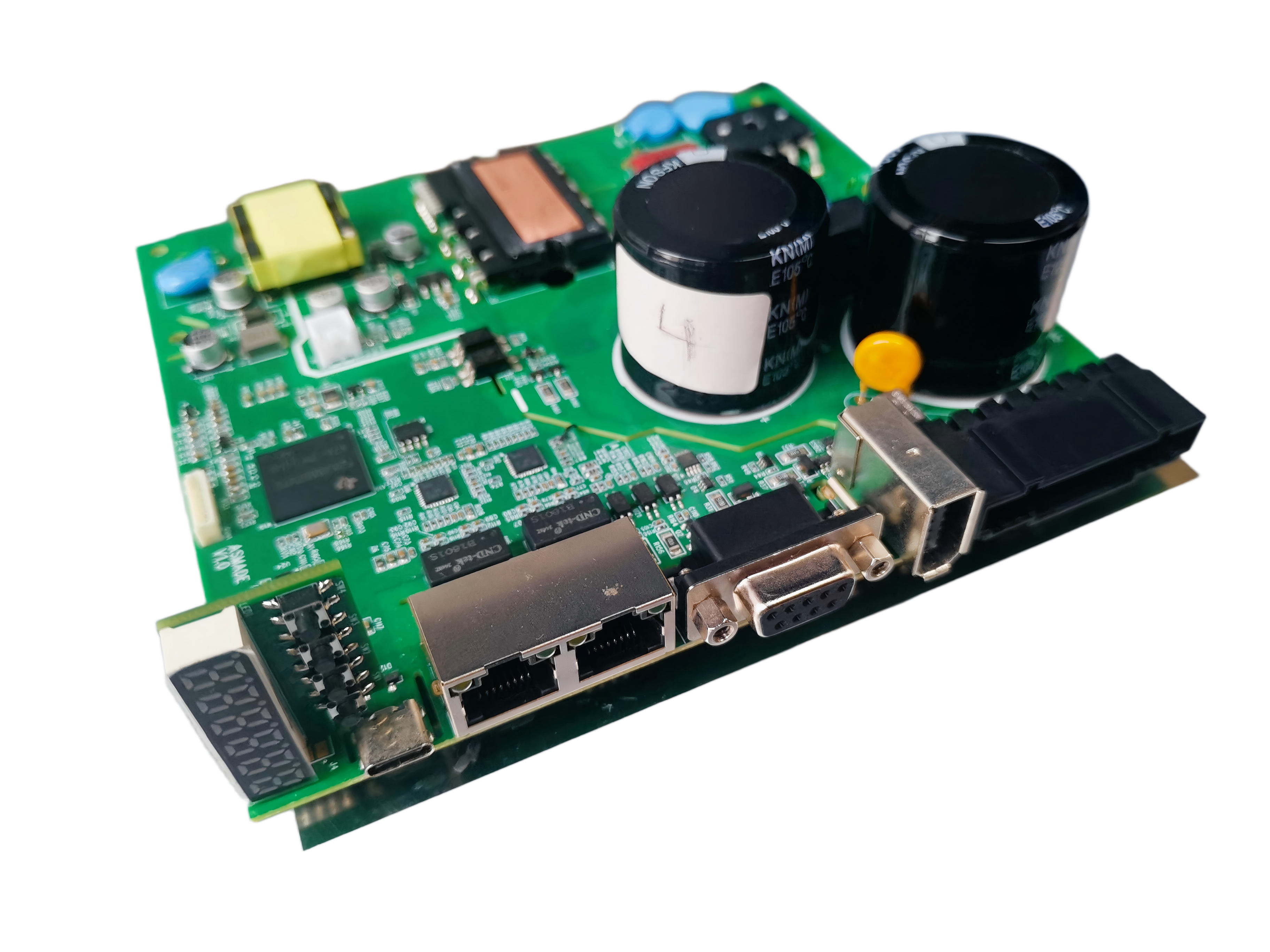 High-Voltage Servo Drive Installation Diagram