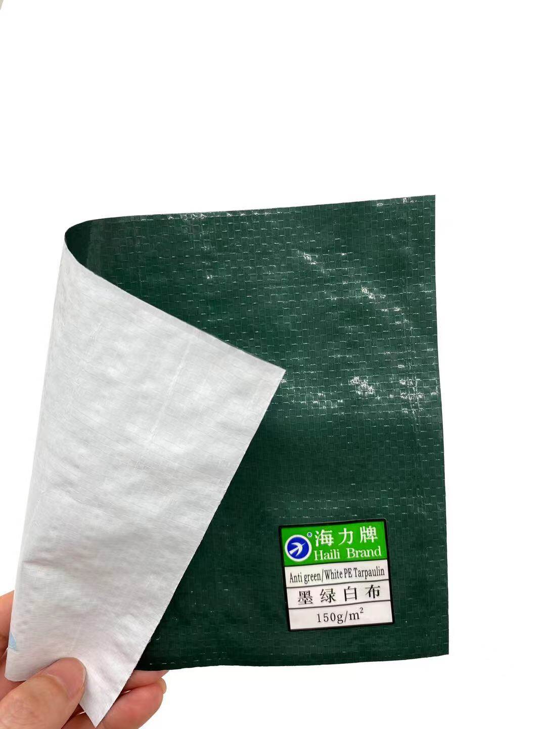 Haili Green and White Cloth