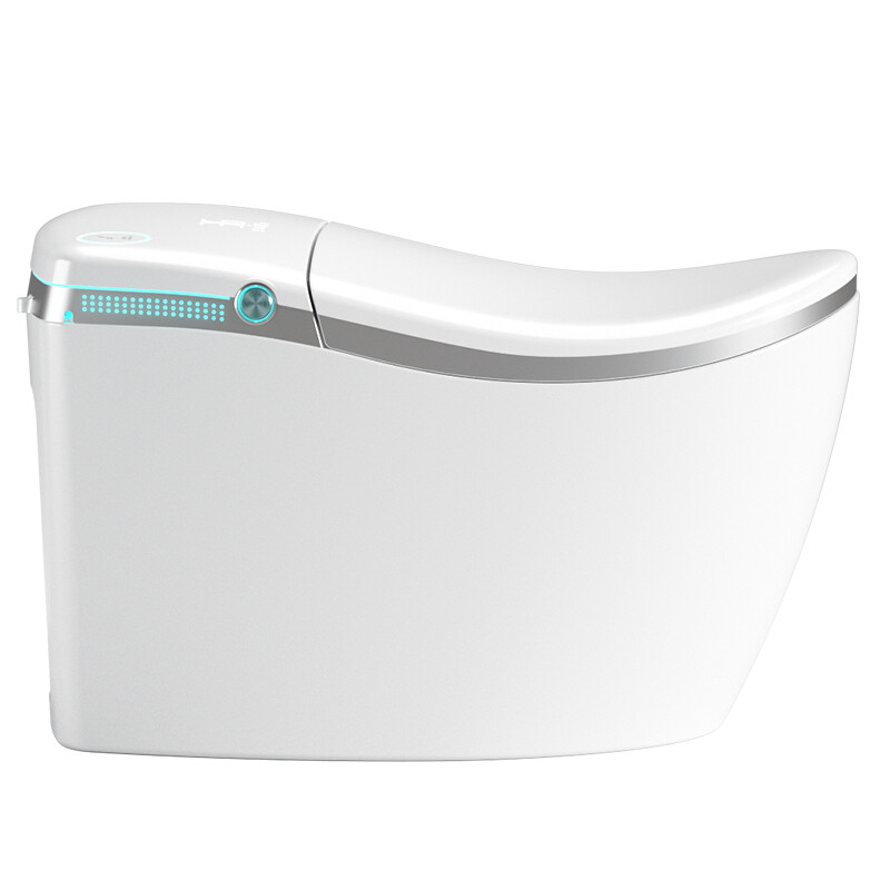 ET-9004 Touchless Sensor Smart Toilet, Hands Free Auto Flush for Commercial Restrooms