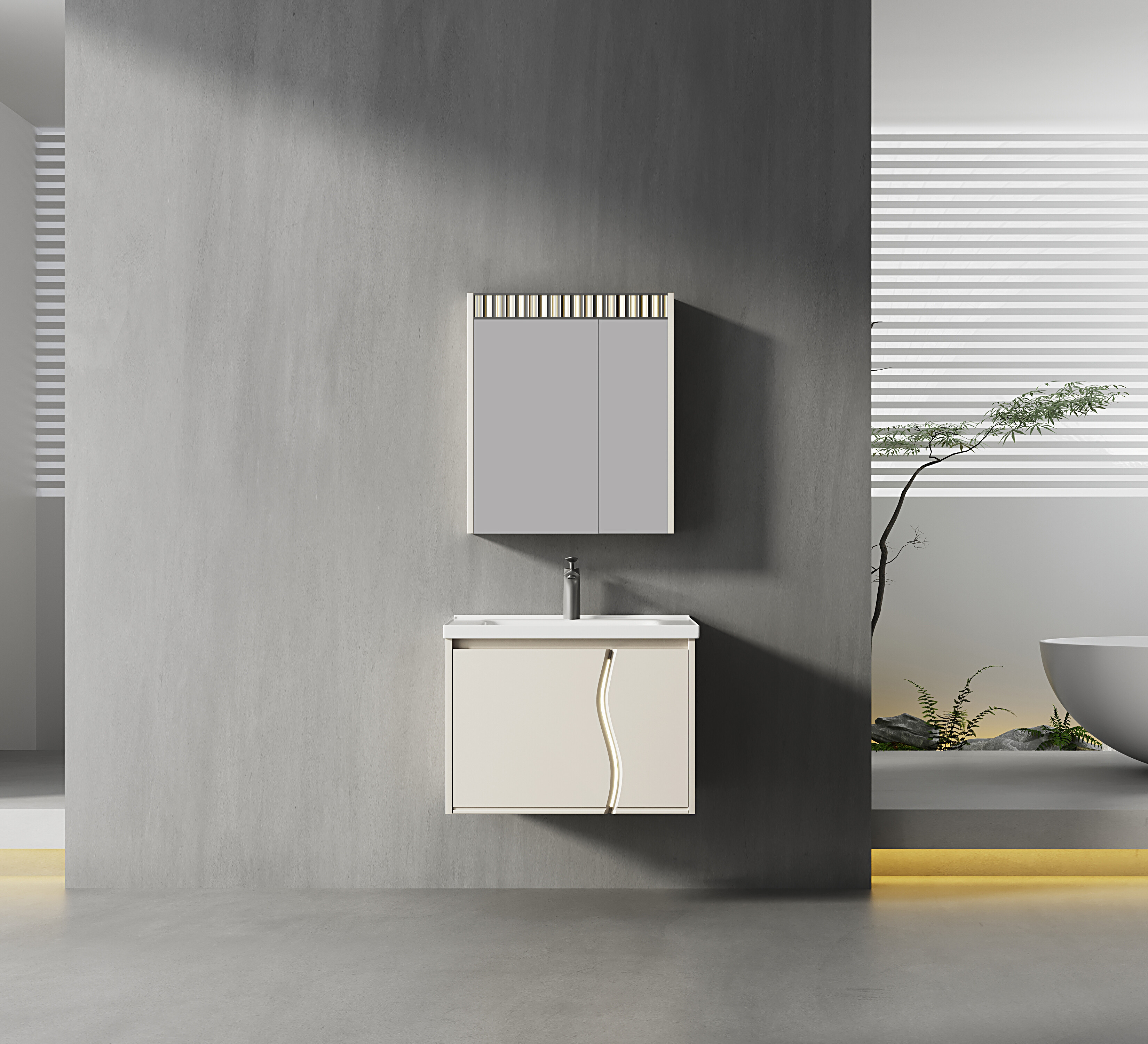 ET-V038 20 Inch Small Bathroom Vanity for Tiny Bathroom