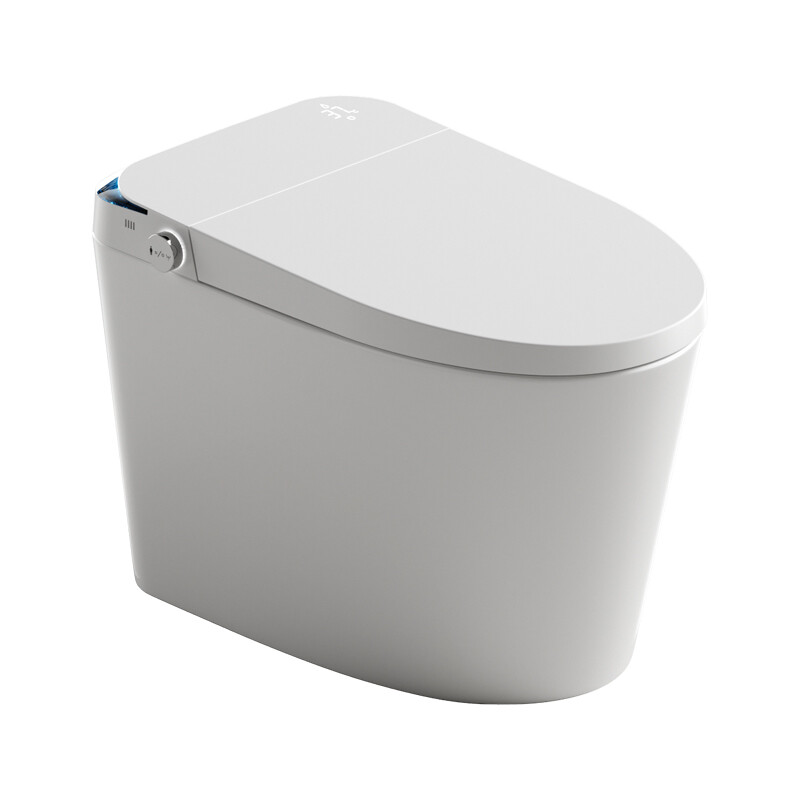 ET-7003 Rimless Wall Hung Smart Toilet with Concealed Cistern and Heated Seat