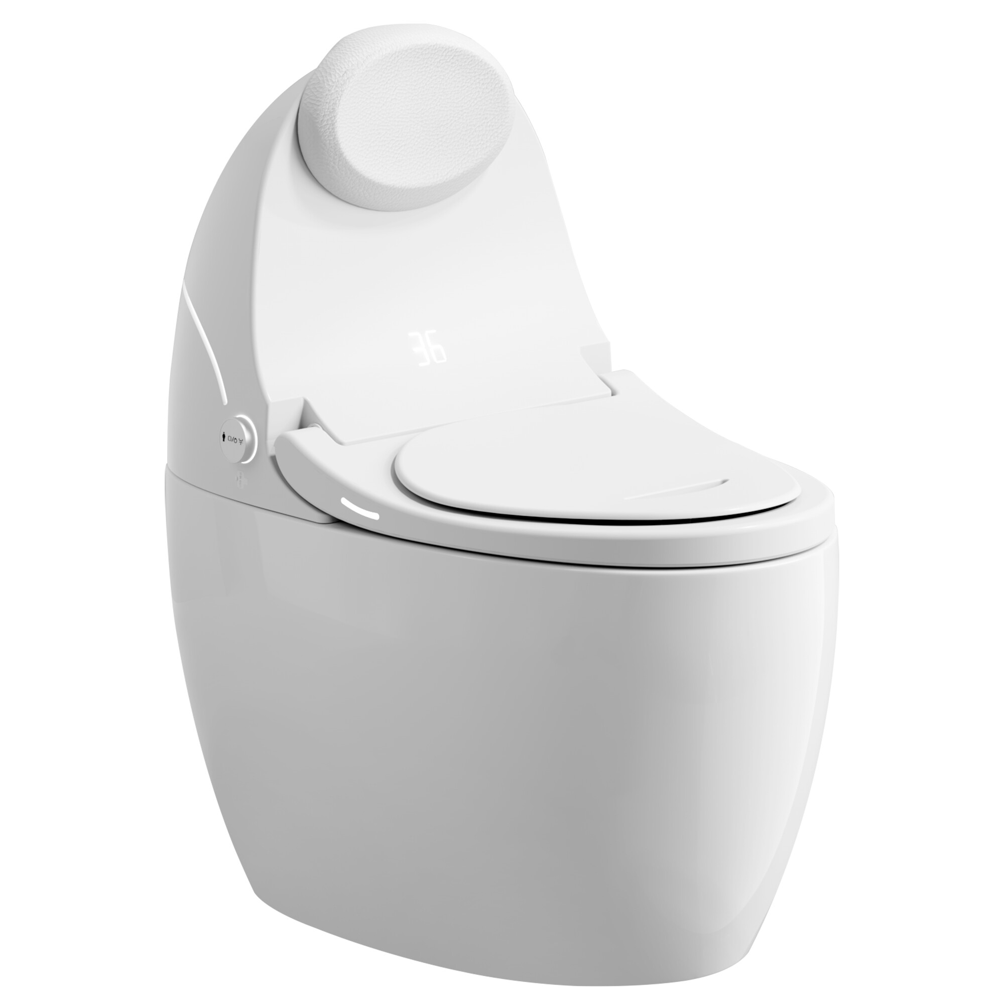 ET-7011 Commercial Grade Wall Hung Smart Toilet for Hotel and Hospitality Projects