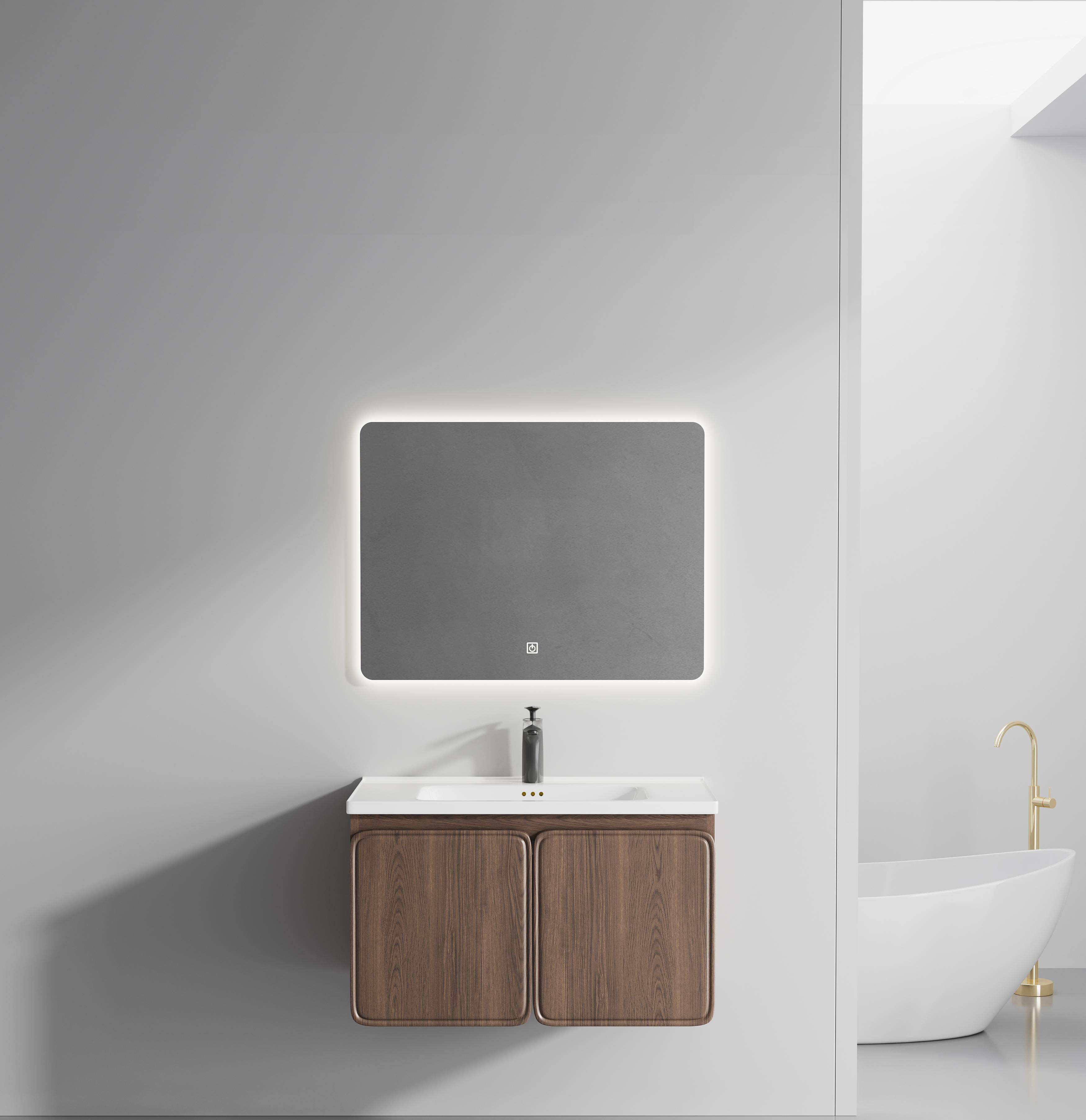 ET-V054 Waterproof PVC Bathroom Vanity for Humid Climates