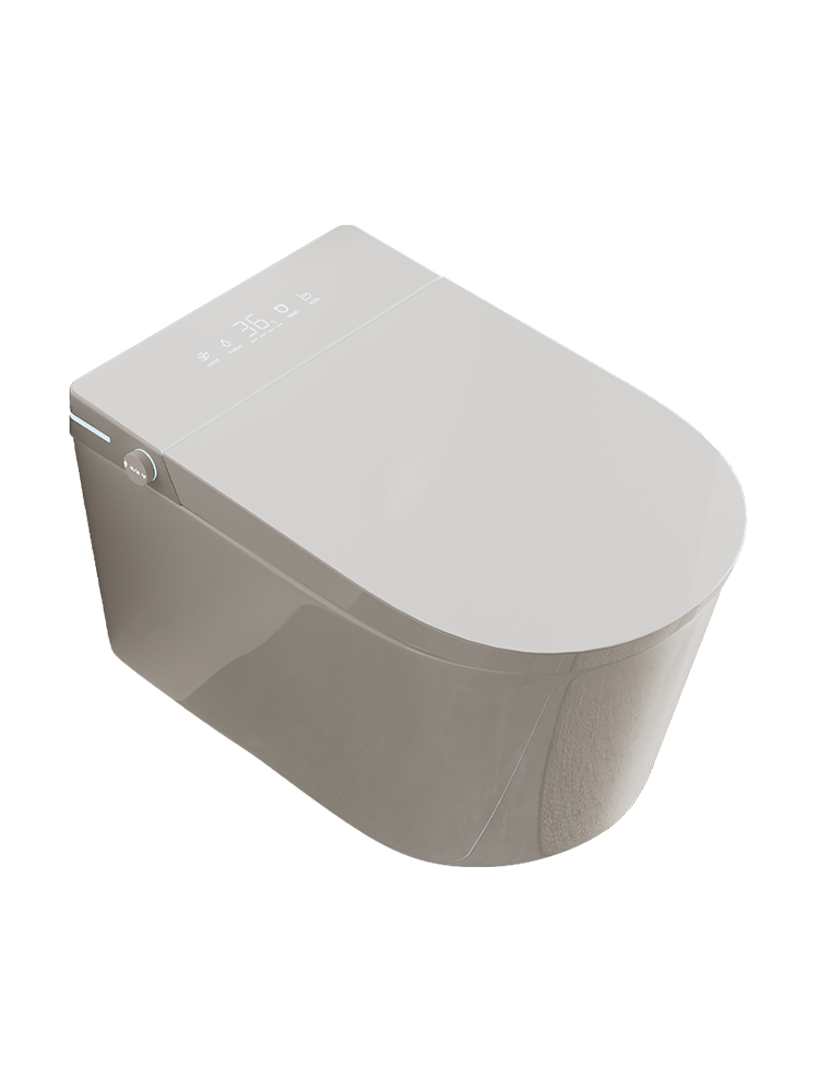 ET-7010 Wall Mounted Smart Toilet with Auto Deodorizer for Windowless Bathroom