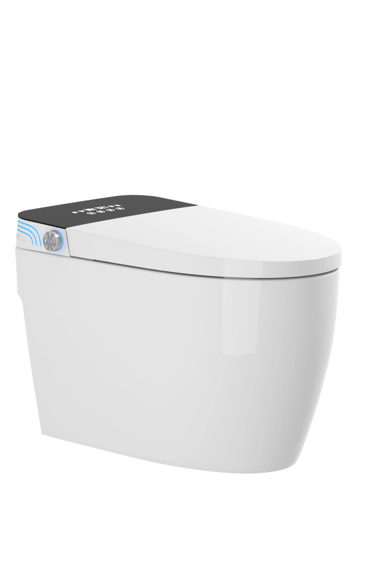 ET-9008 Comfort Height Smart Toilet for Seniors, ADA Friendly Raised Seat Bidet