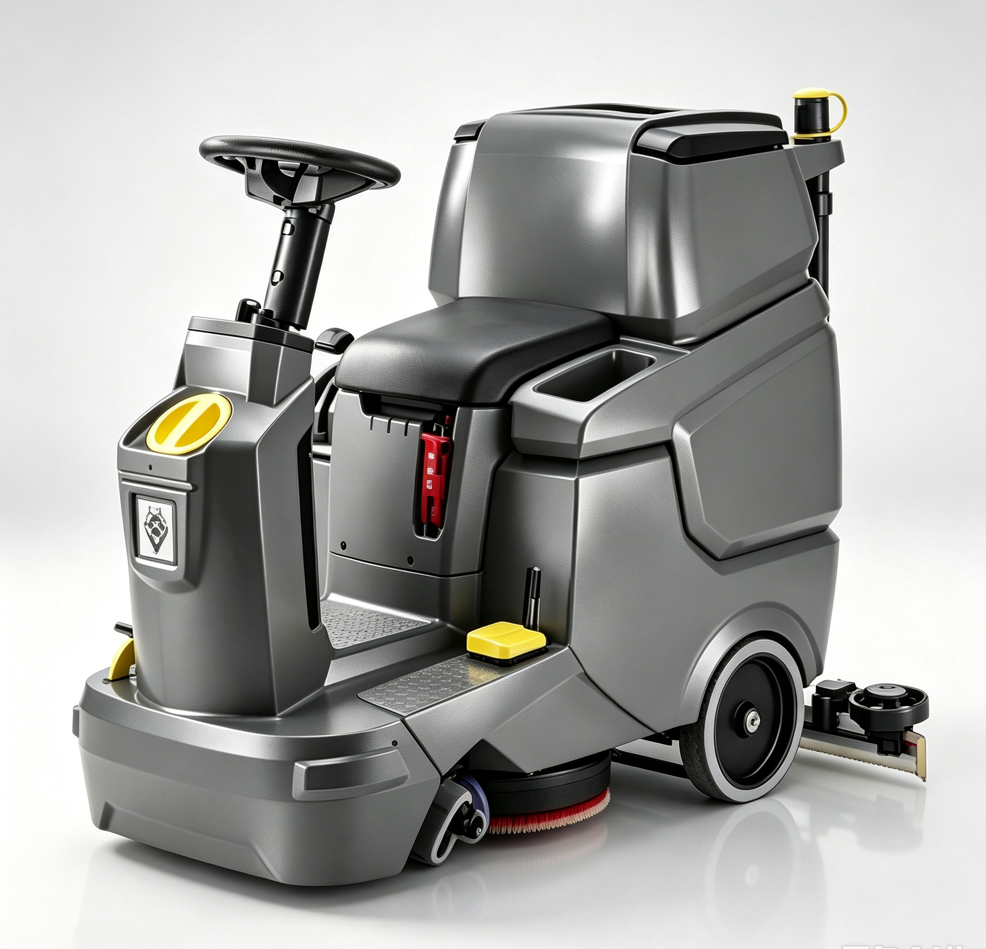 GT Industrial Ride-on Scrubber & Dryer garage equipment