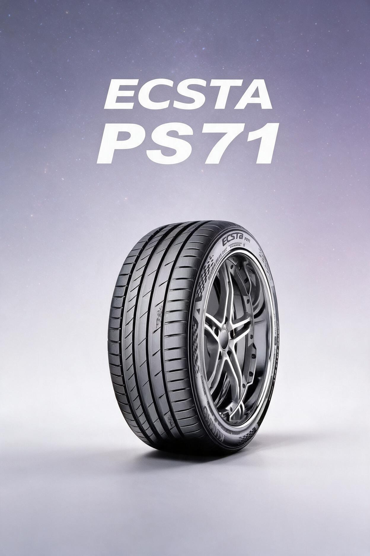 Kumho ECSTA PS71 passenger car tyre tread pattern
