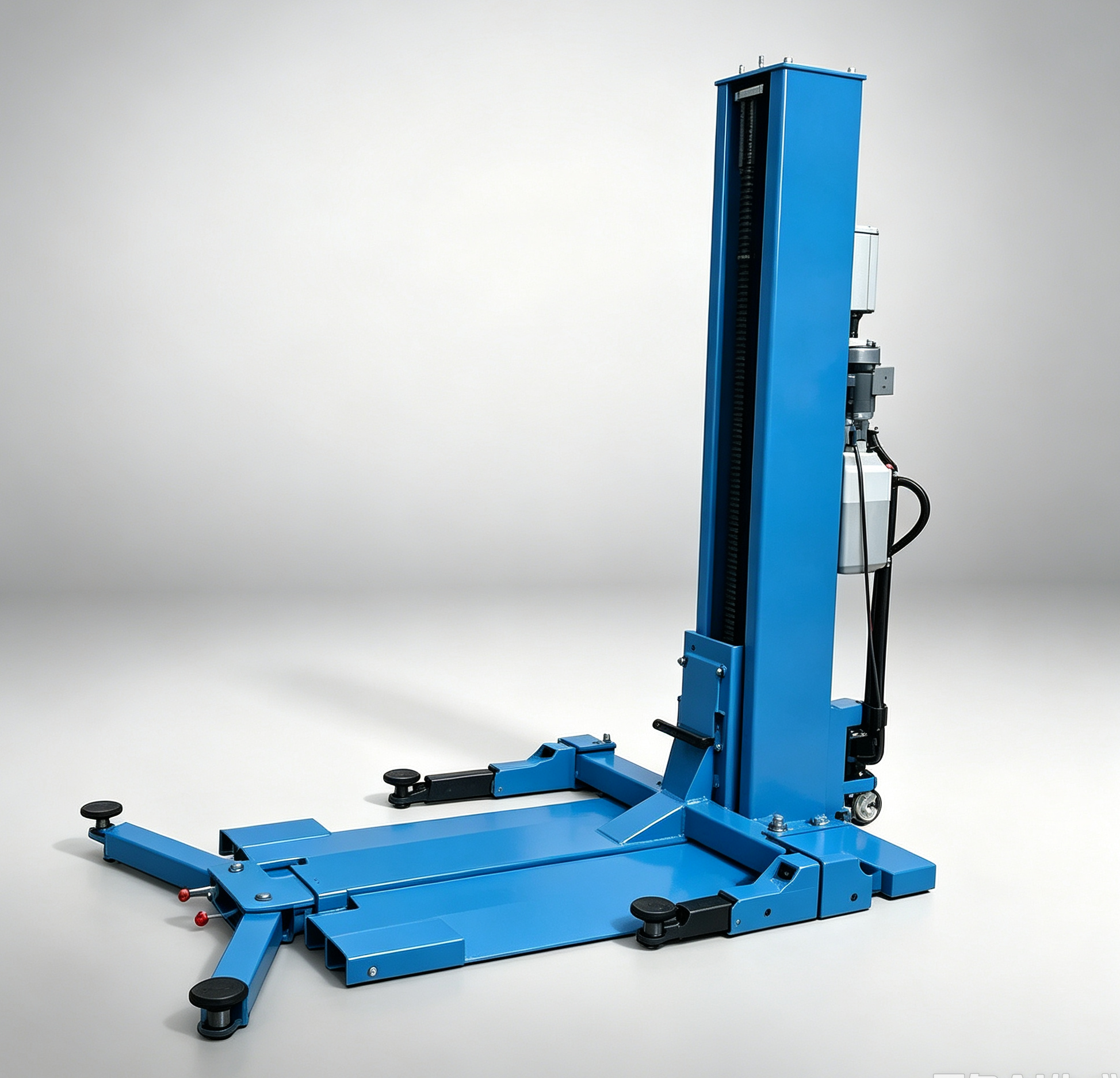 GT Industrial 2.5T Mobile Single-post Parking Lift garage equipment
