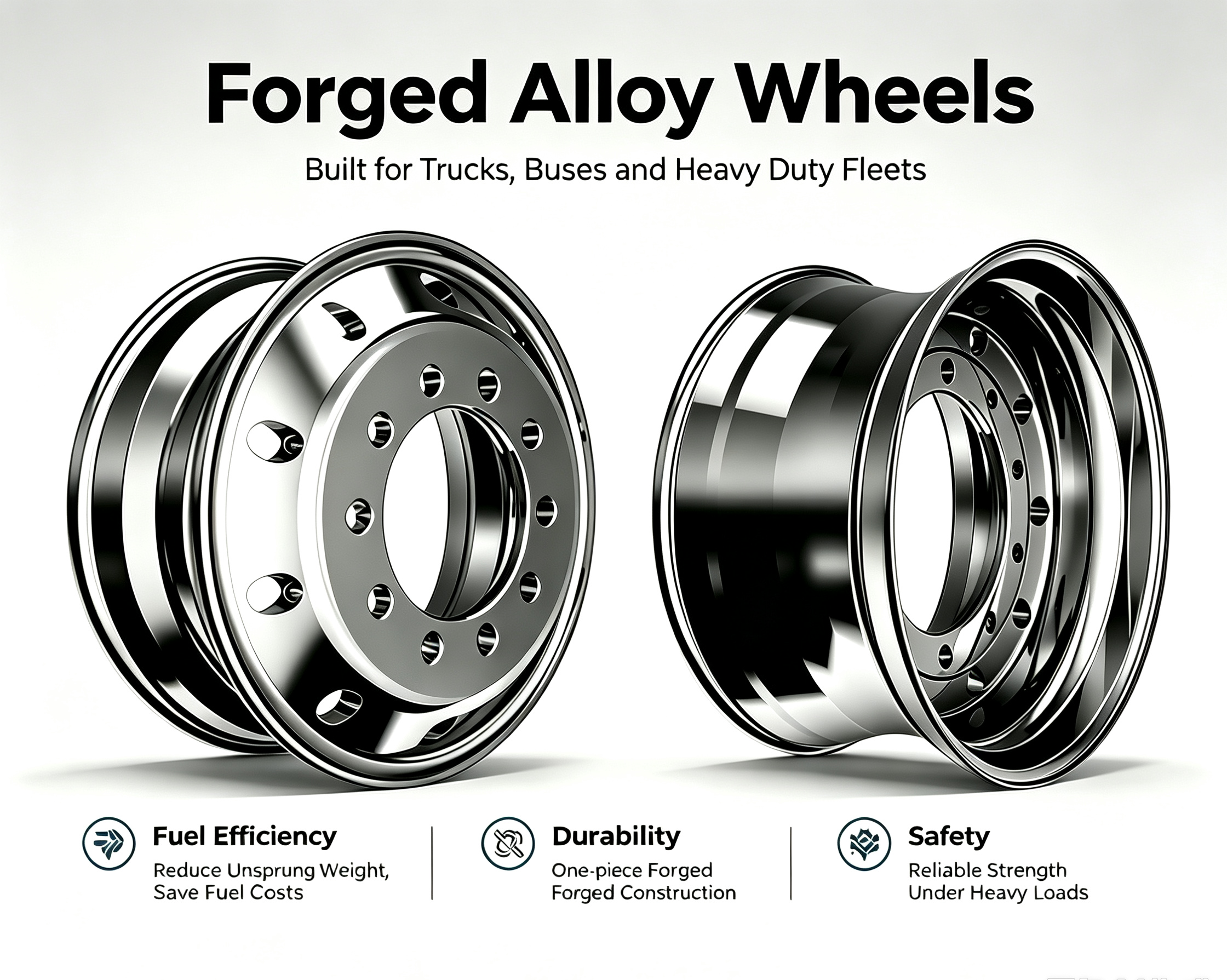 Truck and Bus Forged Alloy Wheels
