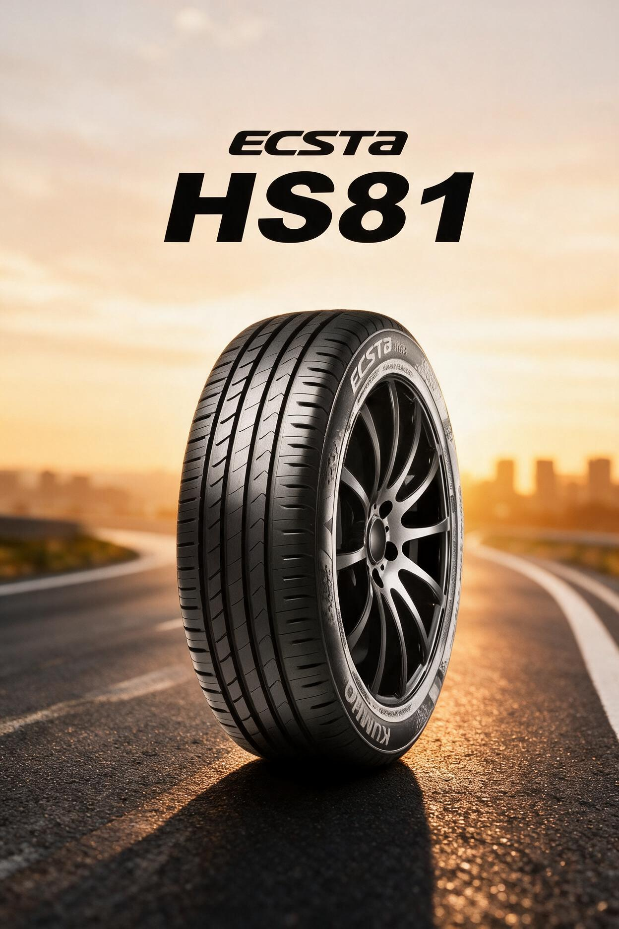 Kumho ECSTA HS81 passenger car tyre tread pattern