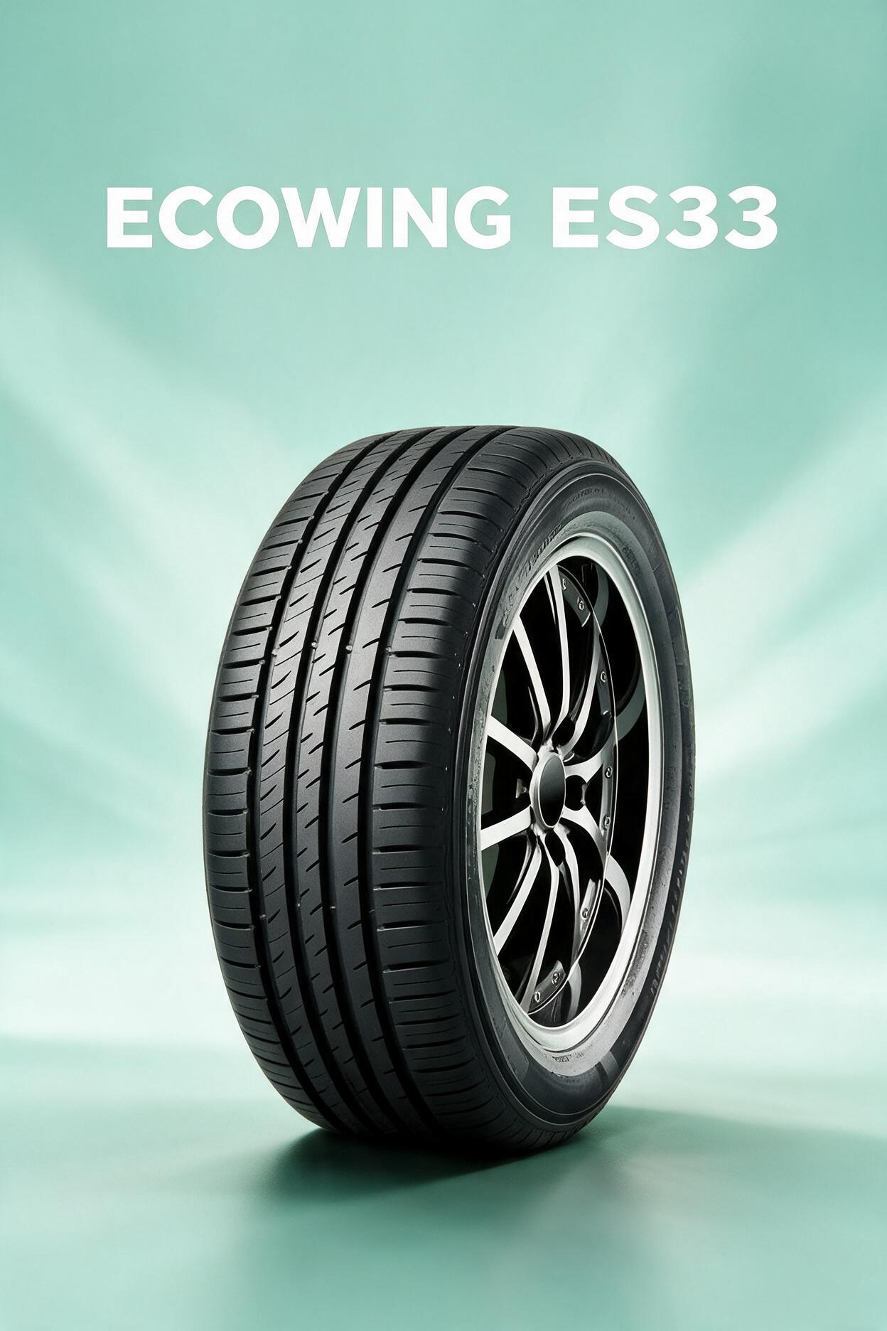 Kumho ECOWING ES33 passenger car tyre tread pattern