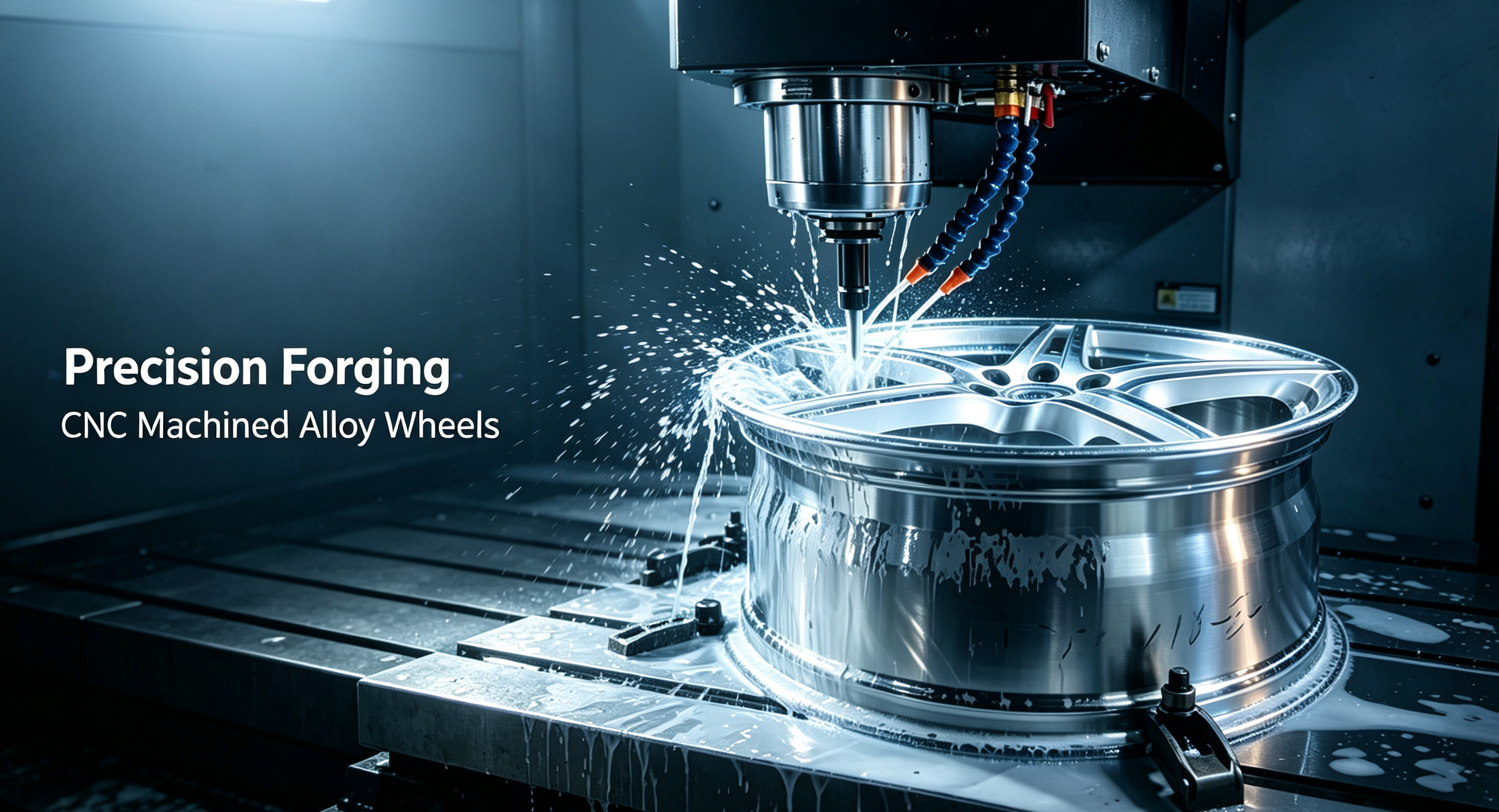 Precision Forging CNC Machined Alloy Wheels