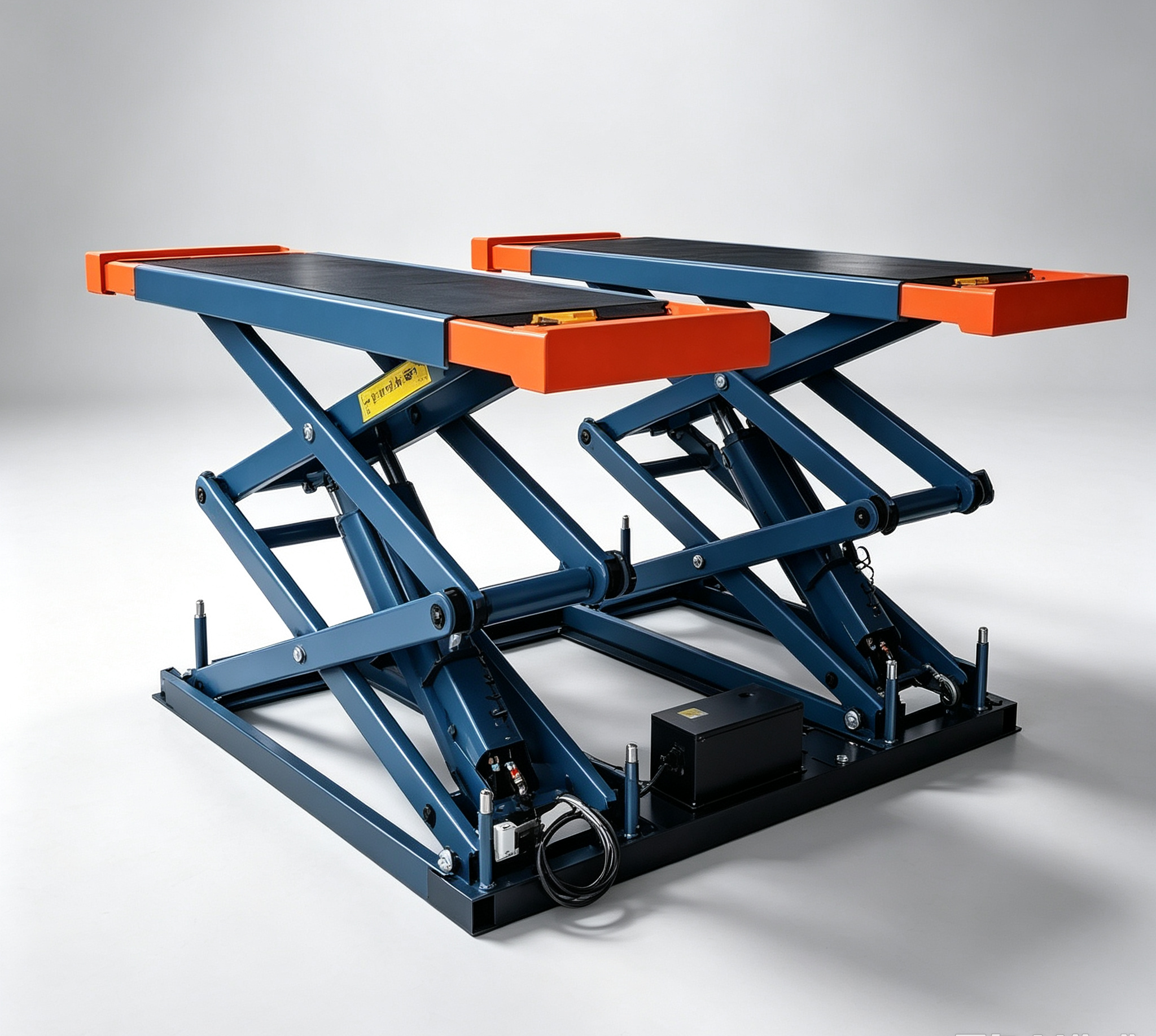 GT Industrial 3.5T Scissor Lift underground garage equipment