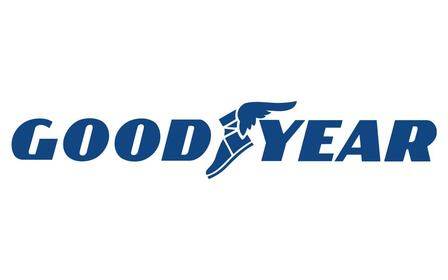 Goodyear authorized tyre brand logo partner