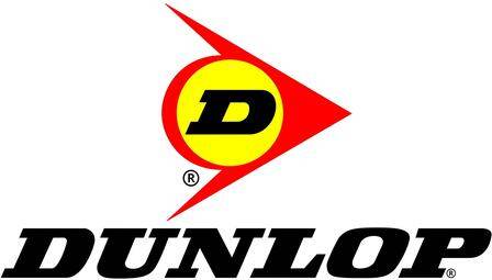 Dunlop authorized tyre brand logo partner