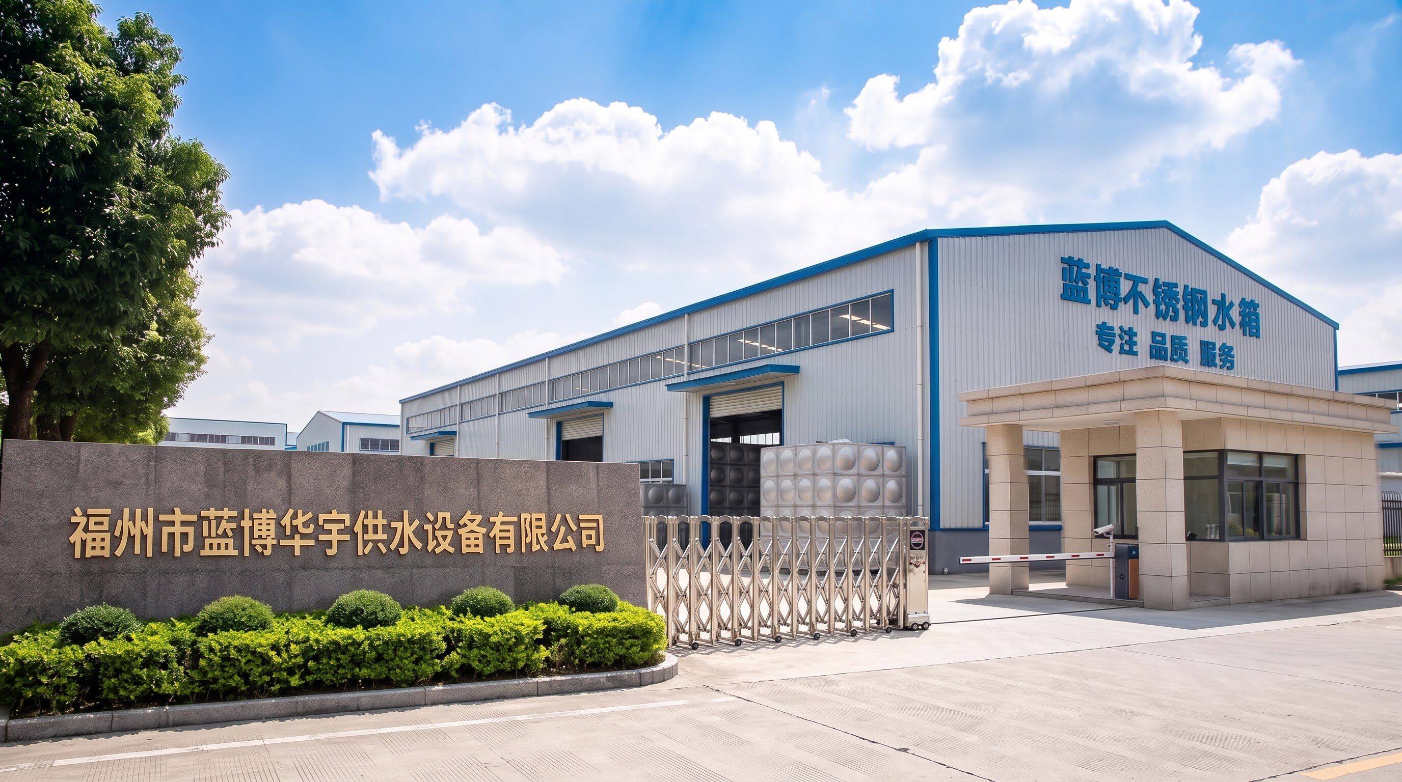 福州不锈钢水箱厂房实景